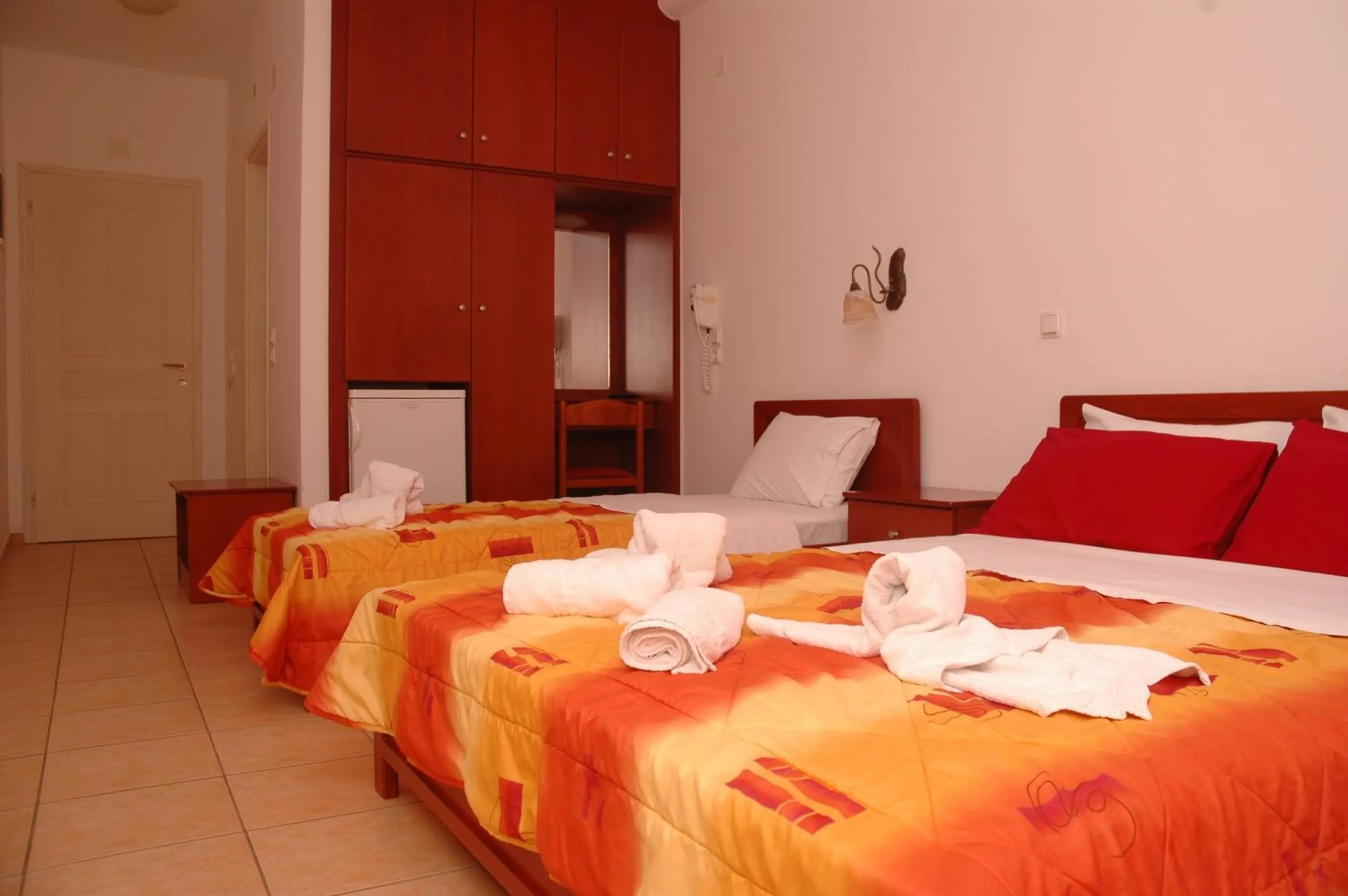 Photo of the whole room, Bed in Agnanti Hotel