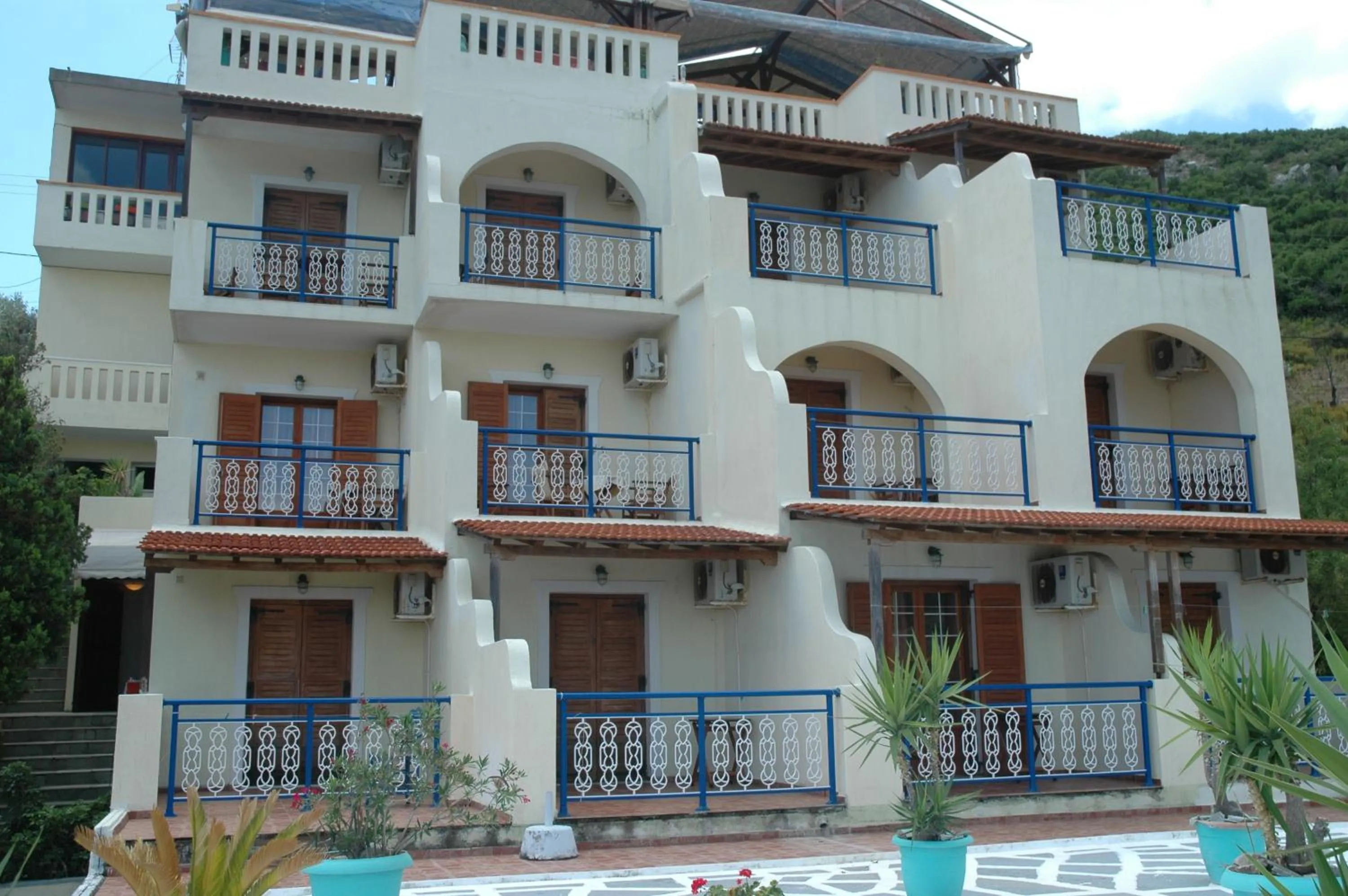 Property building in Agnanti Hotel
