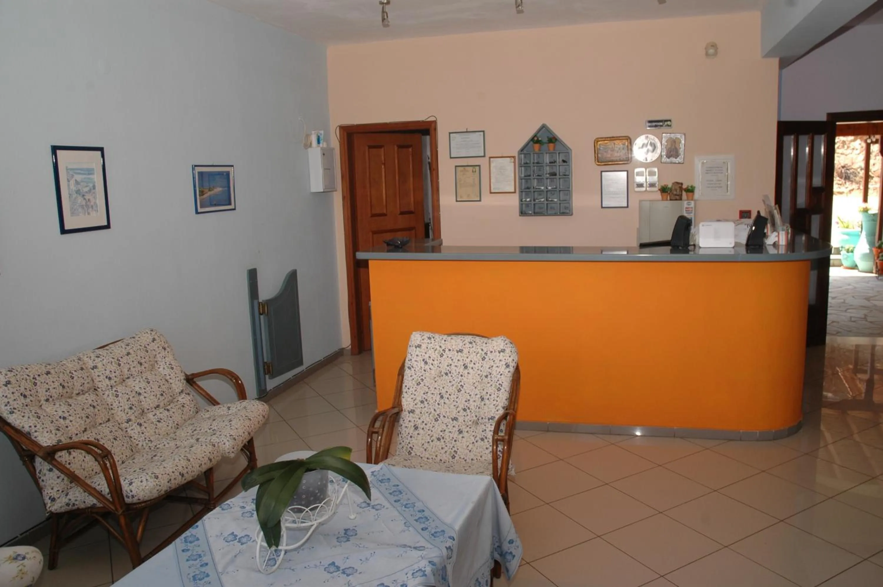 Lobby or reception in Agnanti Hotel