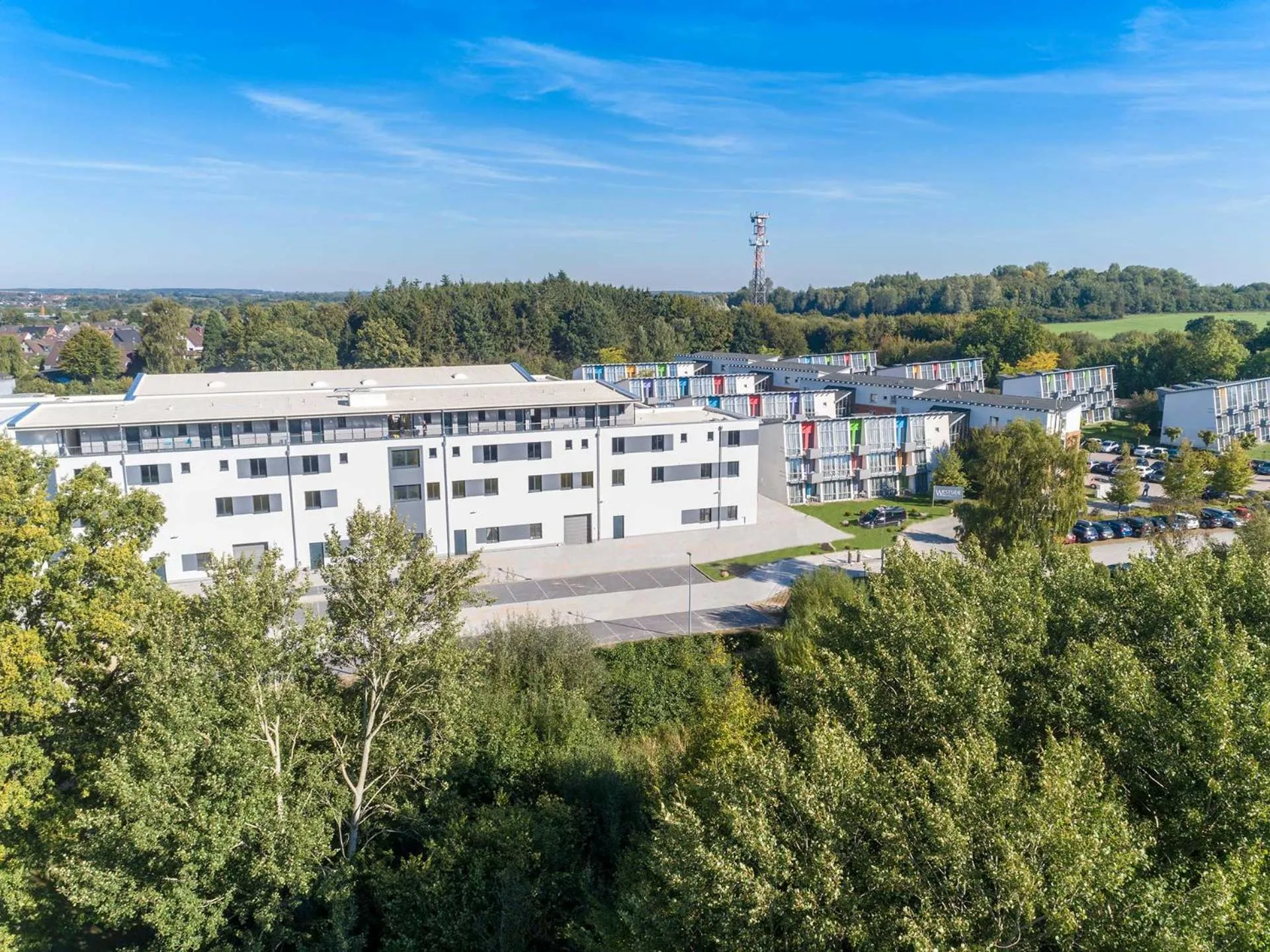 Property building in Hotel Athletik Kiel