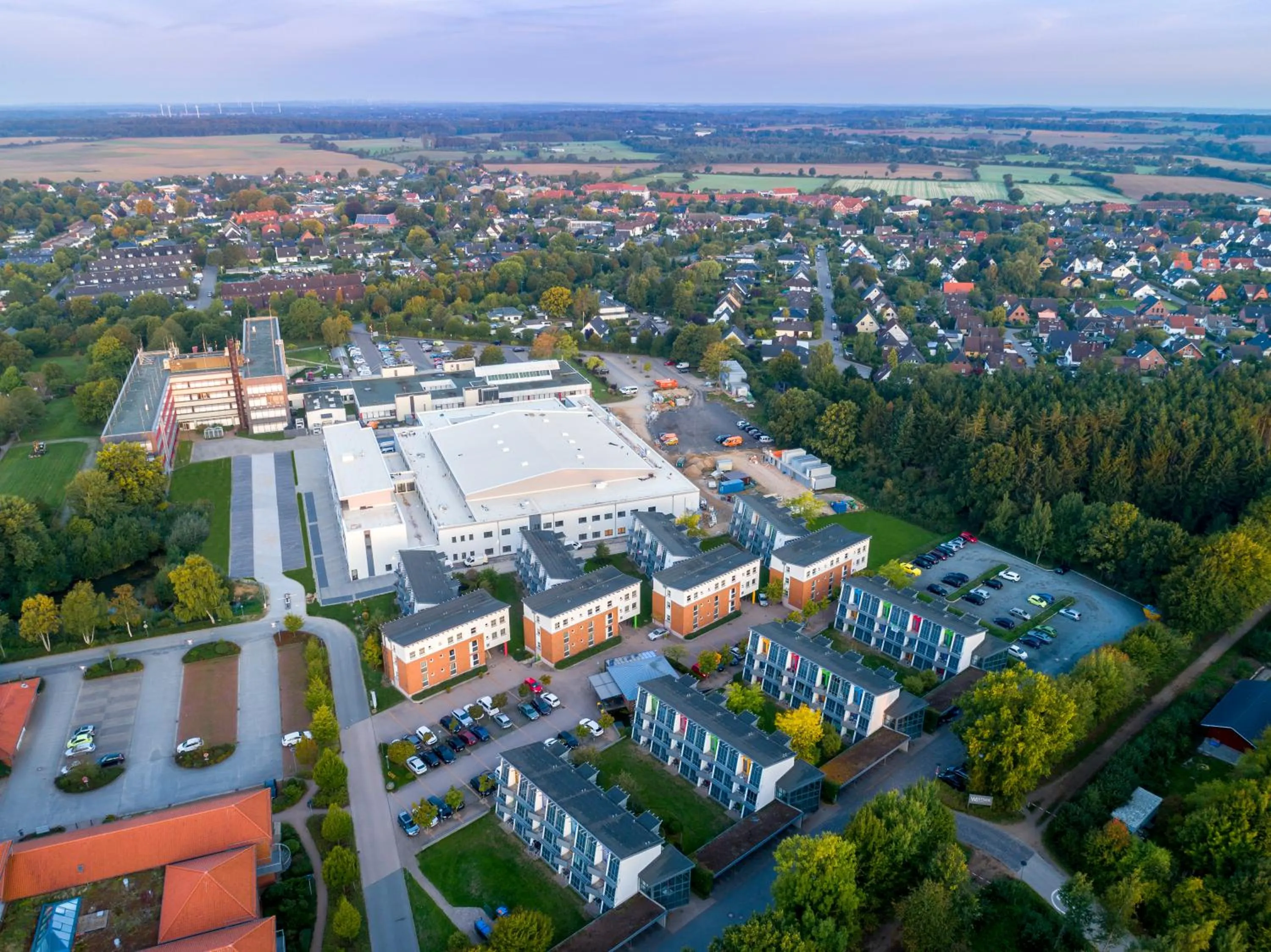 Bird's eye view in Hotel Athletik Kiel