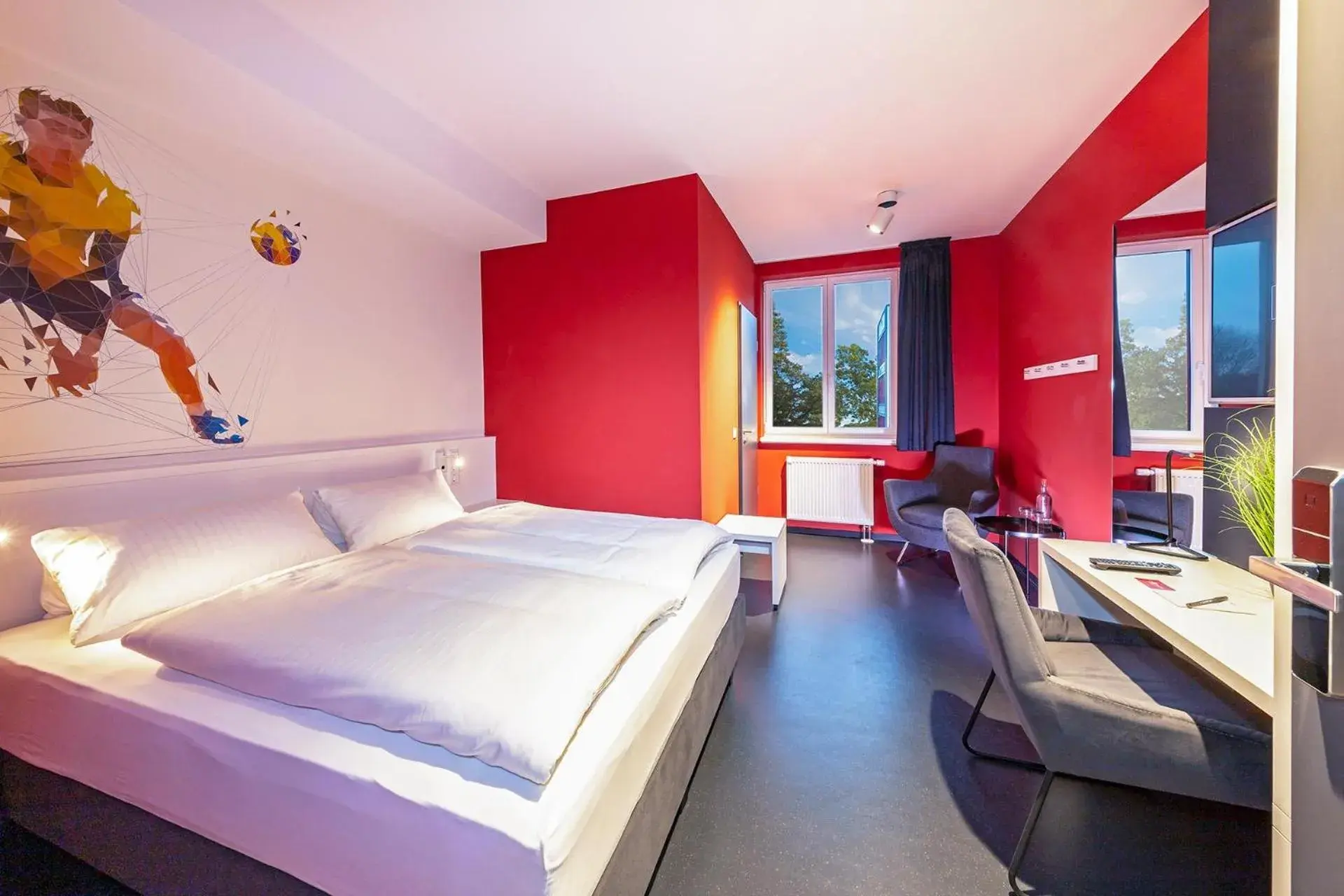 Standard Double Room - single occupancy in Hotel Athletik Kiel Standard Double Room - single occupancy in Hotel Athletik Kiel