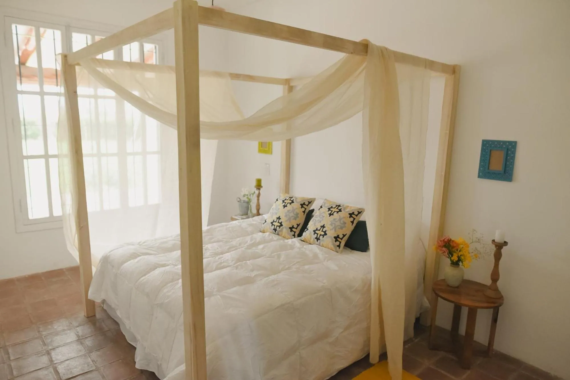 Bed in Villa Trinidad Guesthouse