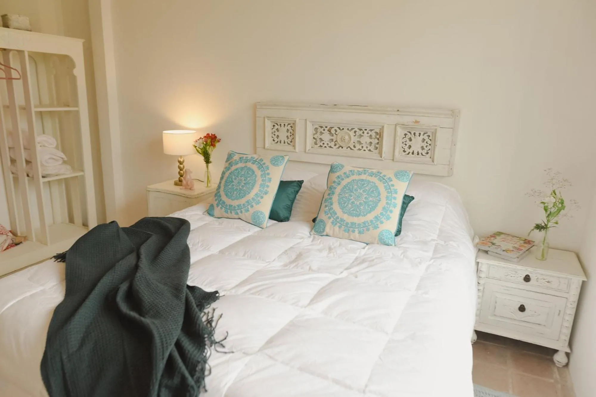 Bed in Villa Trinidad Guesthouse