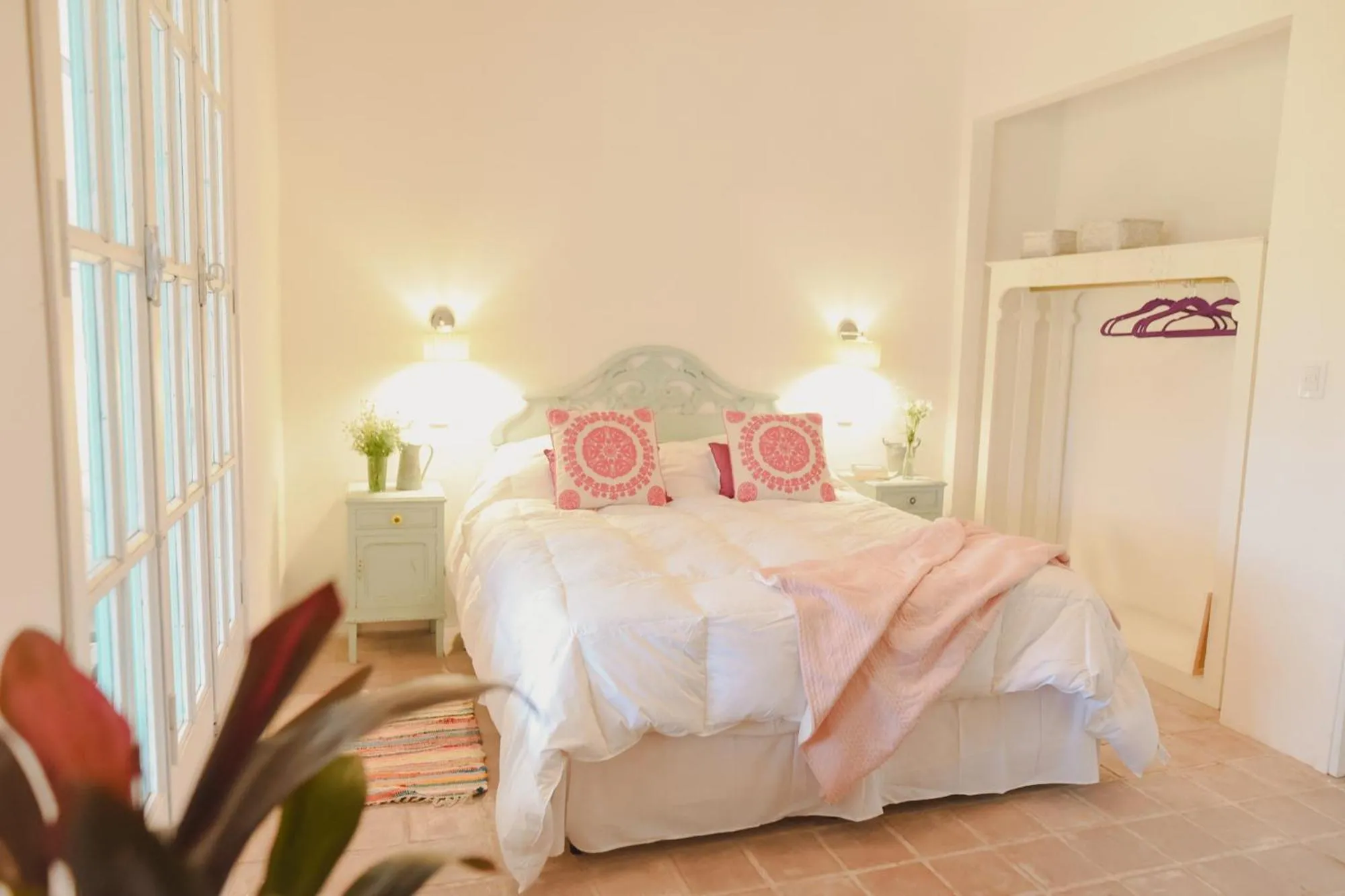 Bed in Villa Trinidad Guesthouse