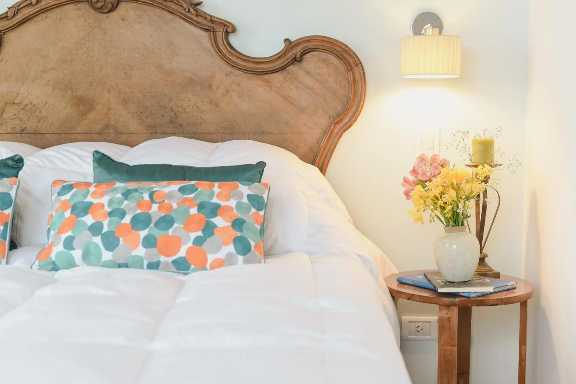 Bed in Villa Trinidad Guesthouse