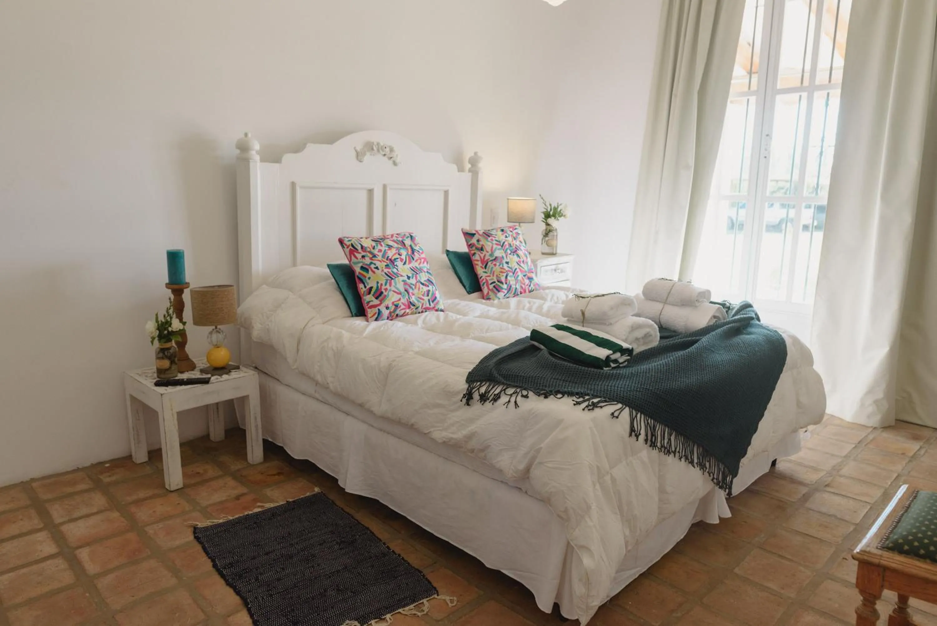 Bed in Villa Trinidad Guesthouse