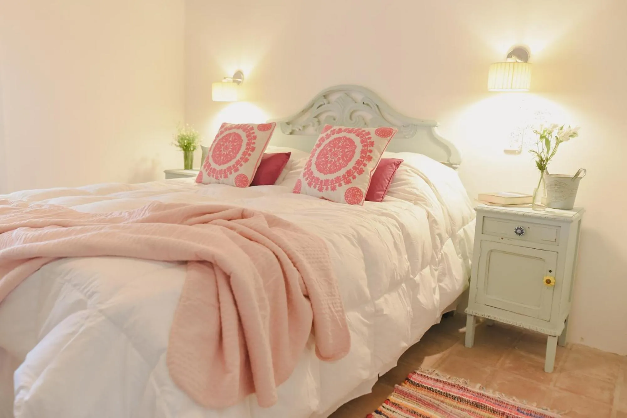 Bed in Villa Trinidad Guesthouse