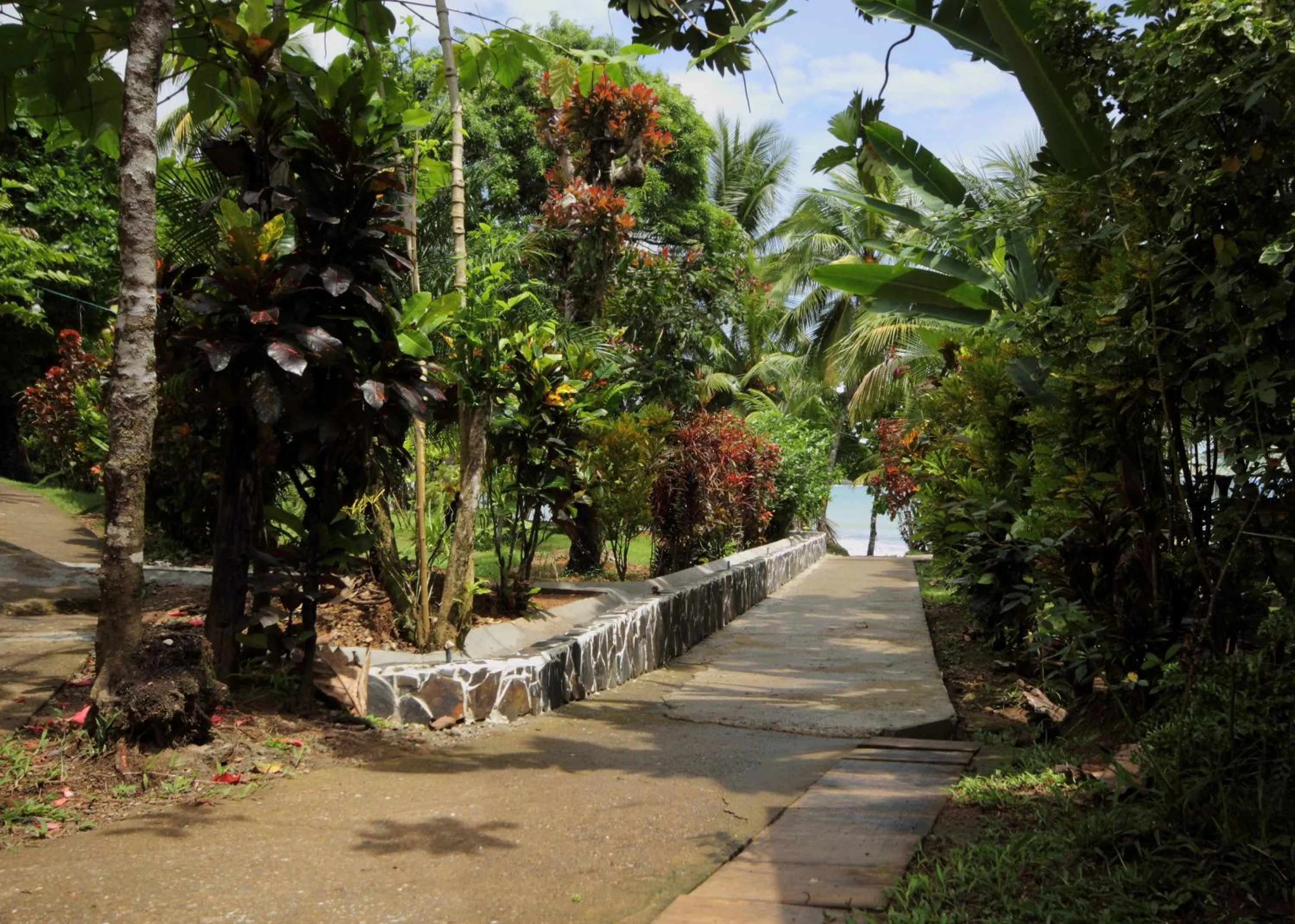 Garden in Hotel Rancho Corcovado