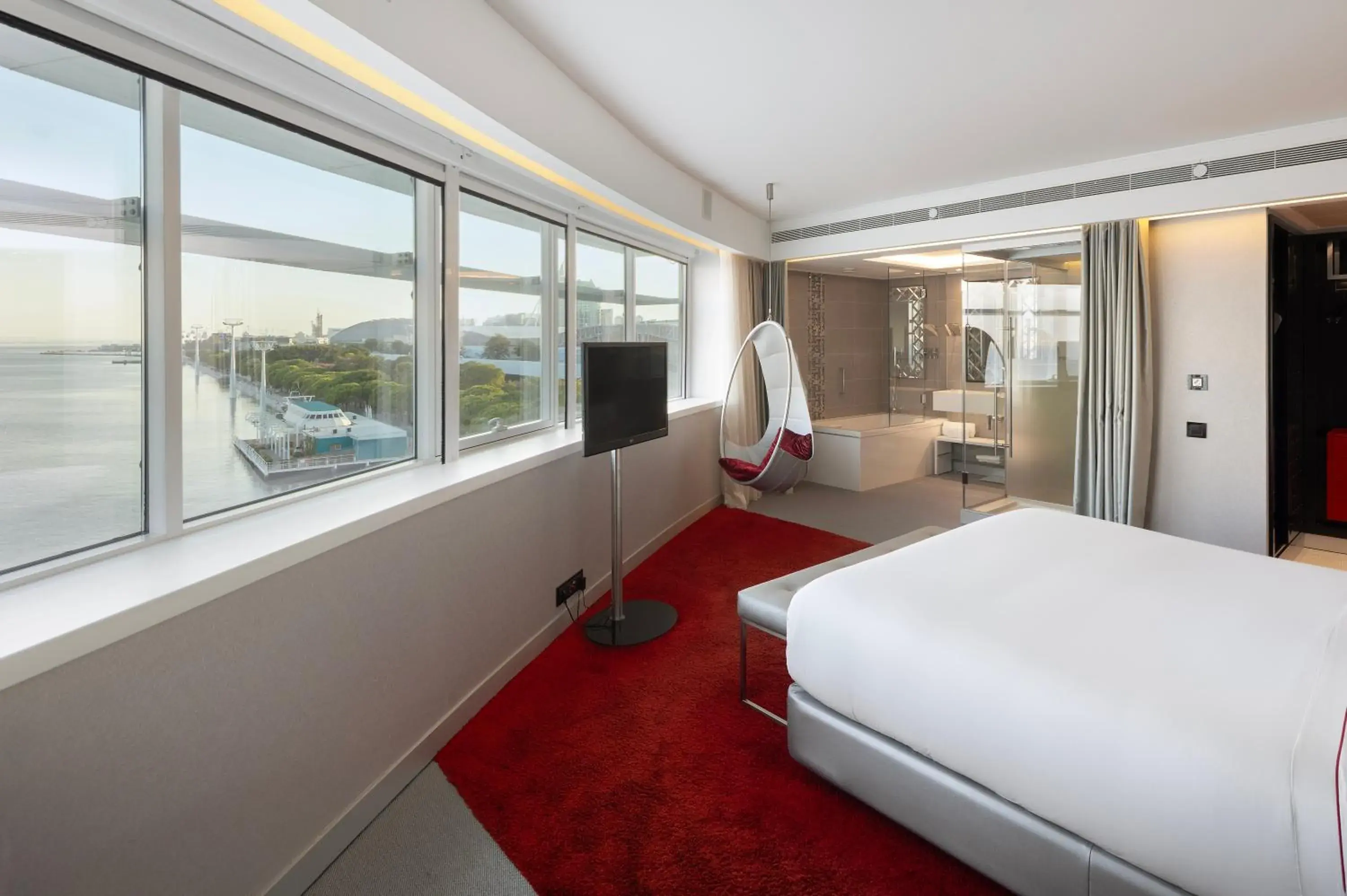 View (from property/room), Bed in MYRIAD by SANA Hotels View (from property/room), Bed in MYRIAD by SANA Hotels