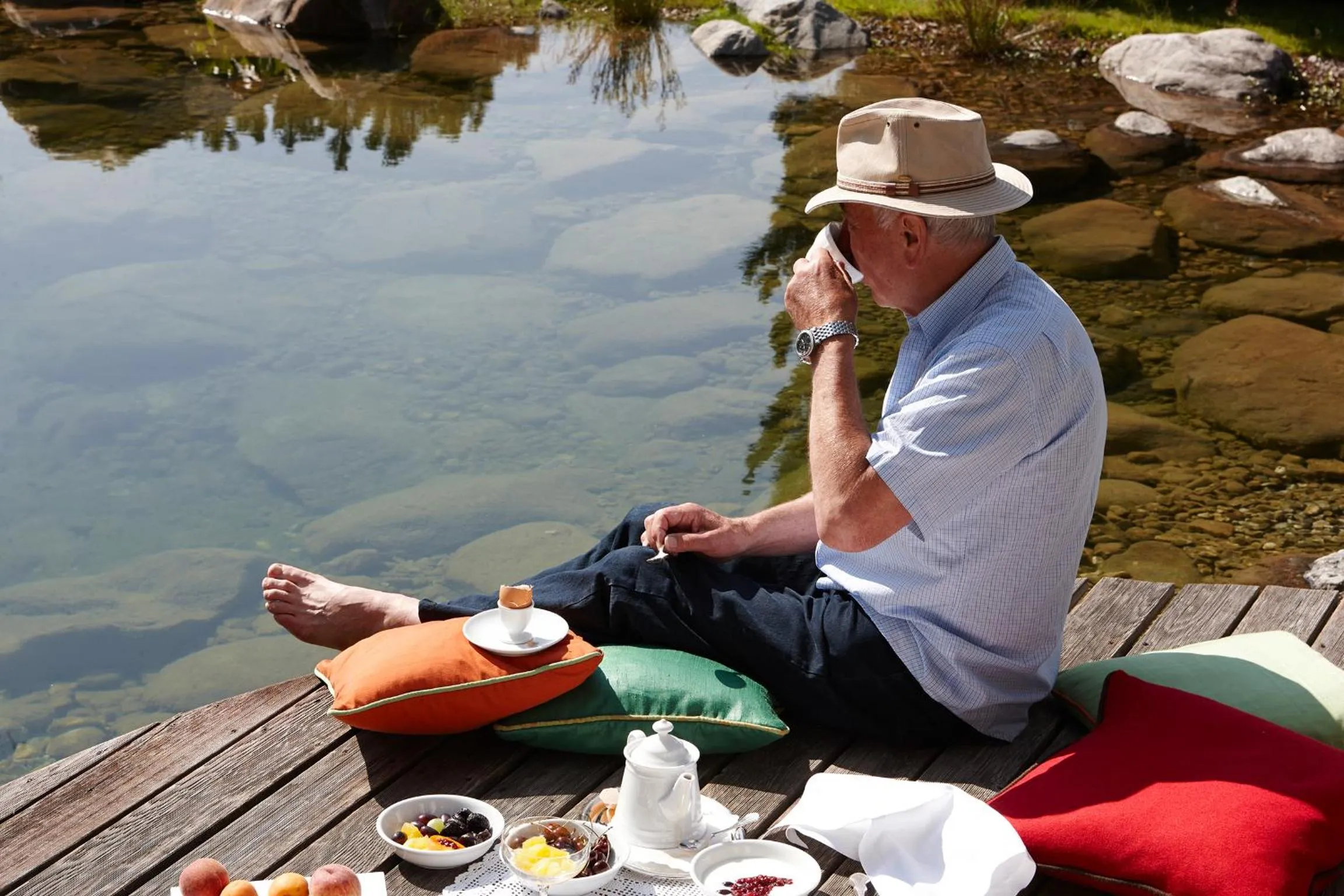 Garden in Hotel Lärchenhof Natur