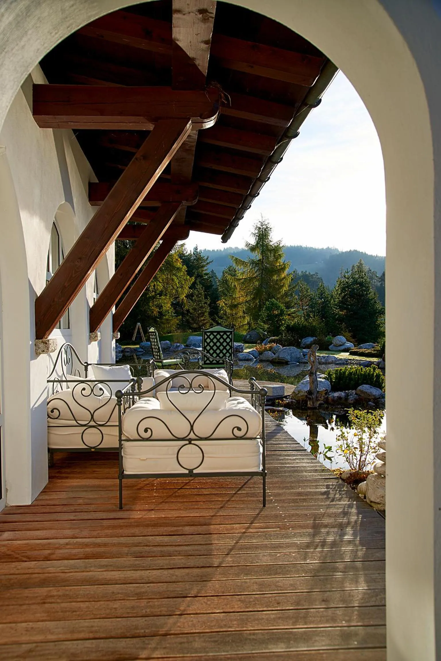 Natural landscape in Hotel Lärchenhof Natur