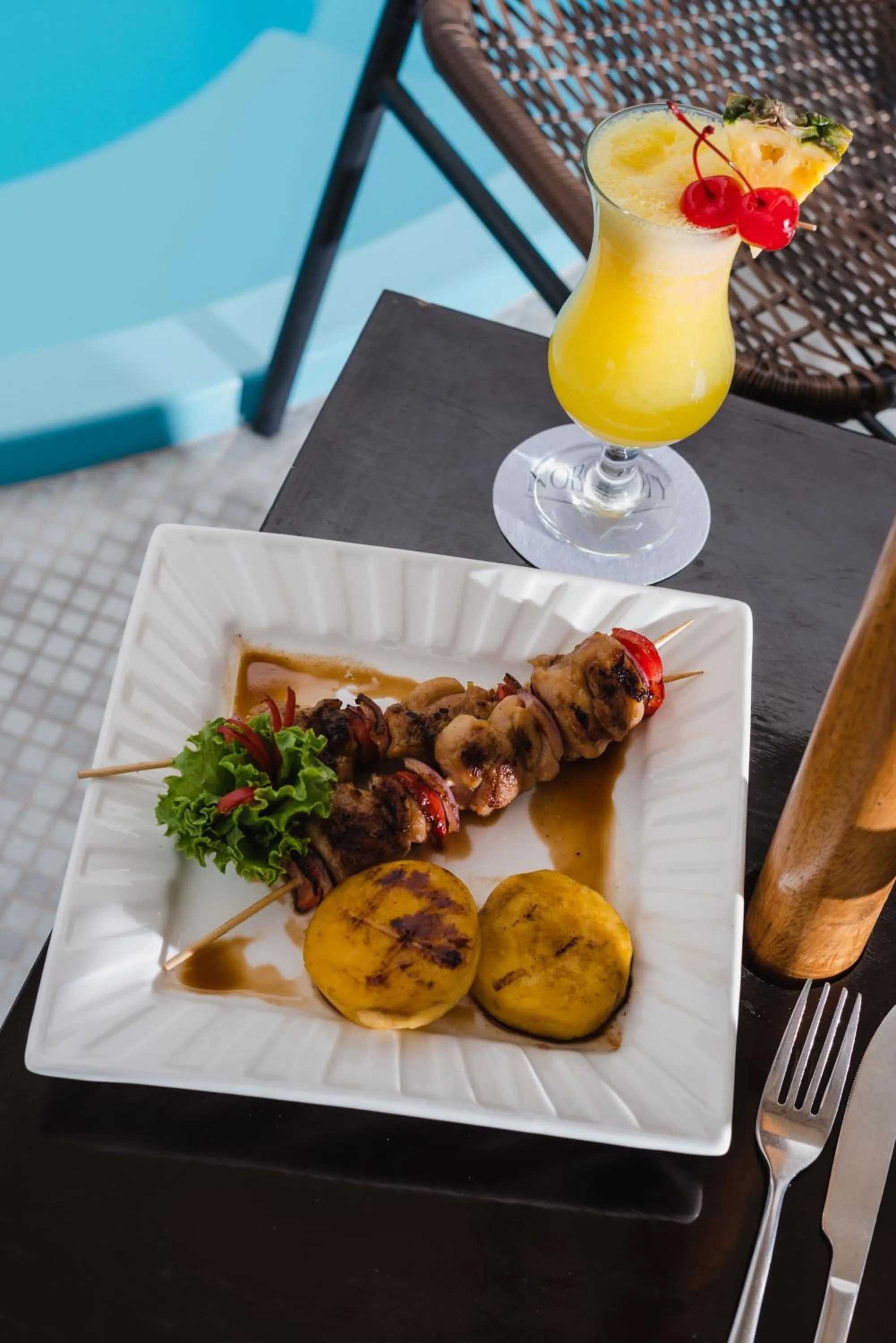 Swimming pool in Nobility Grand Hotel