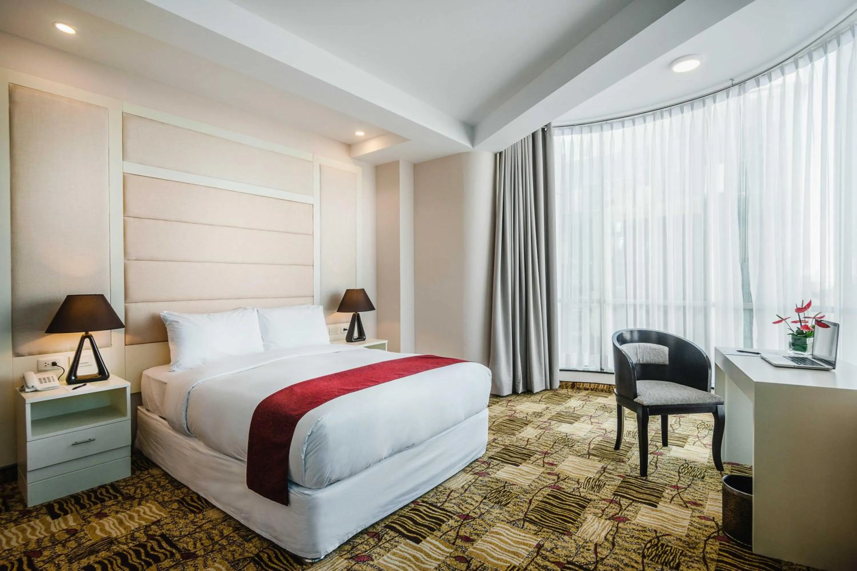 Bed in Nobility Grand Hotel