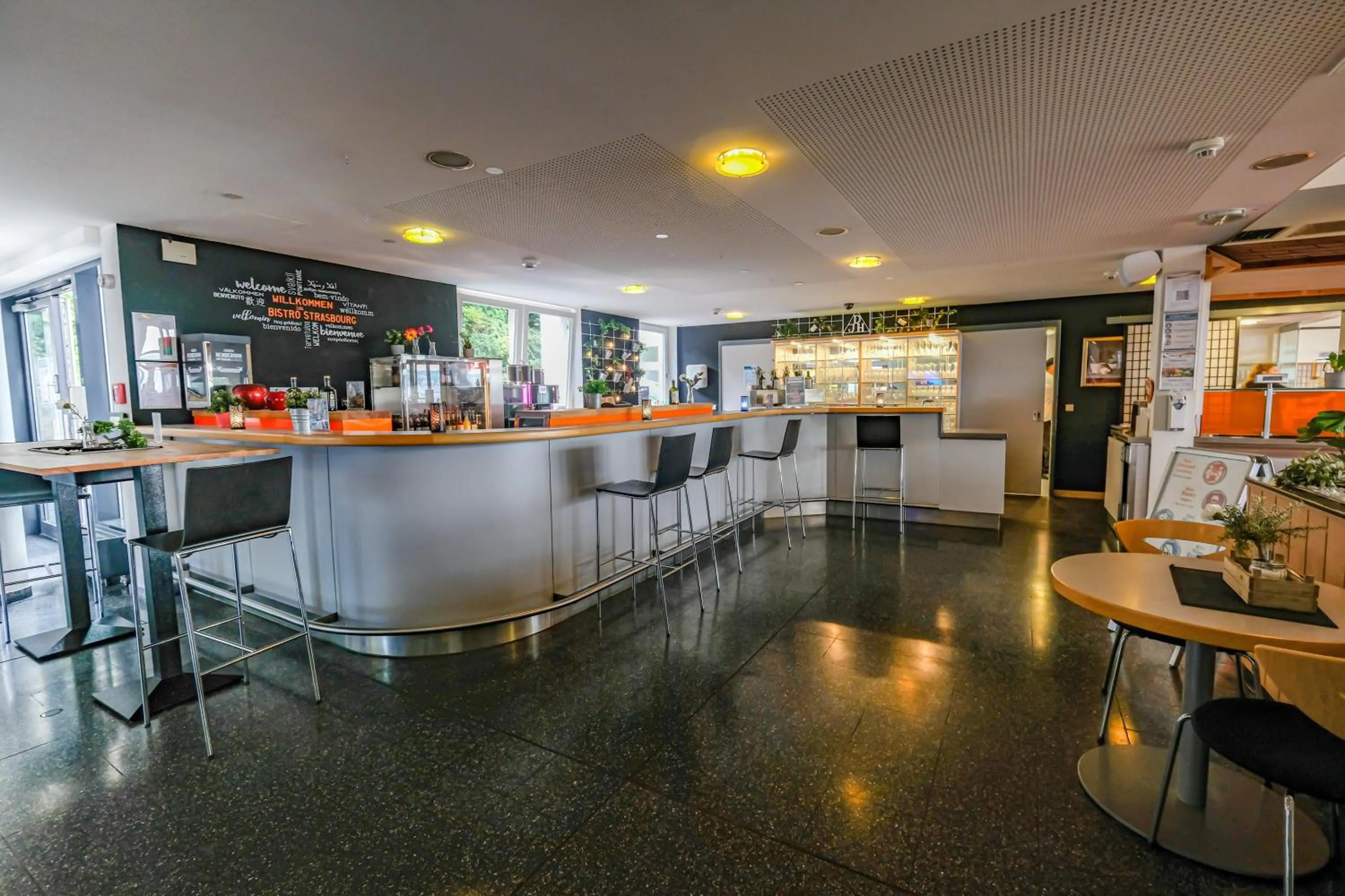Lounge or bar in Jugendherberge Stuttgart International