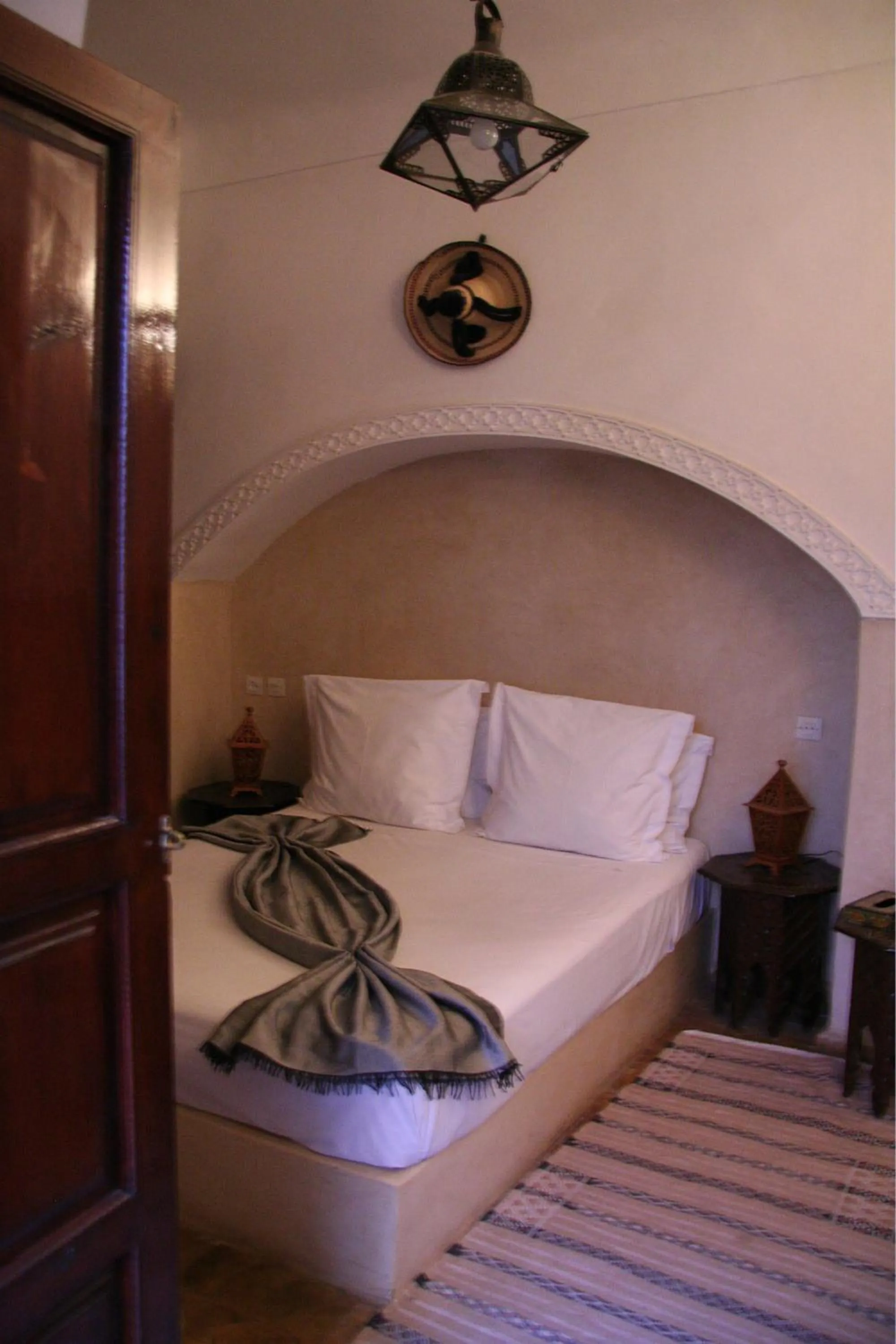 Bedroom, Bed in Riad Zen House
