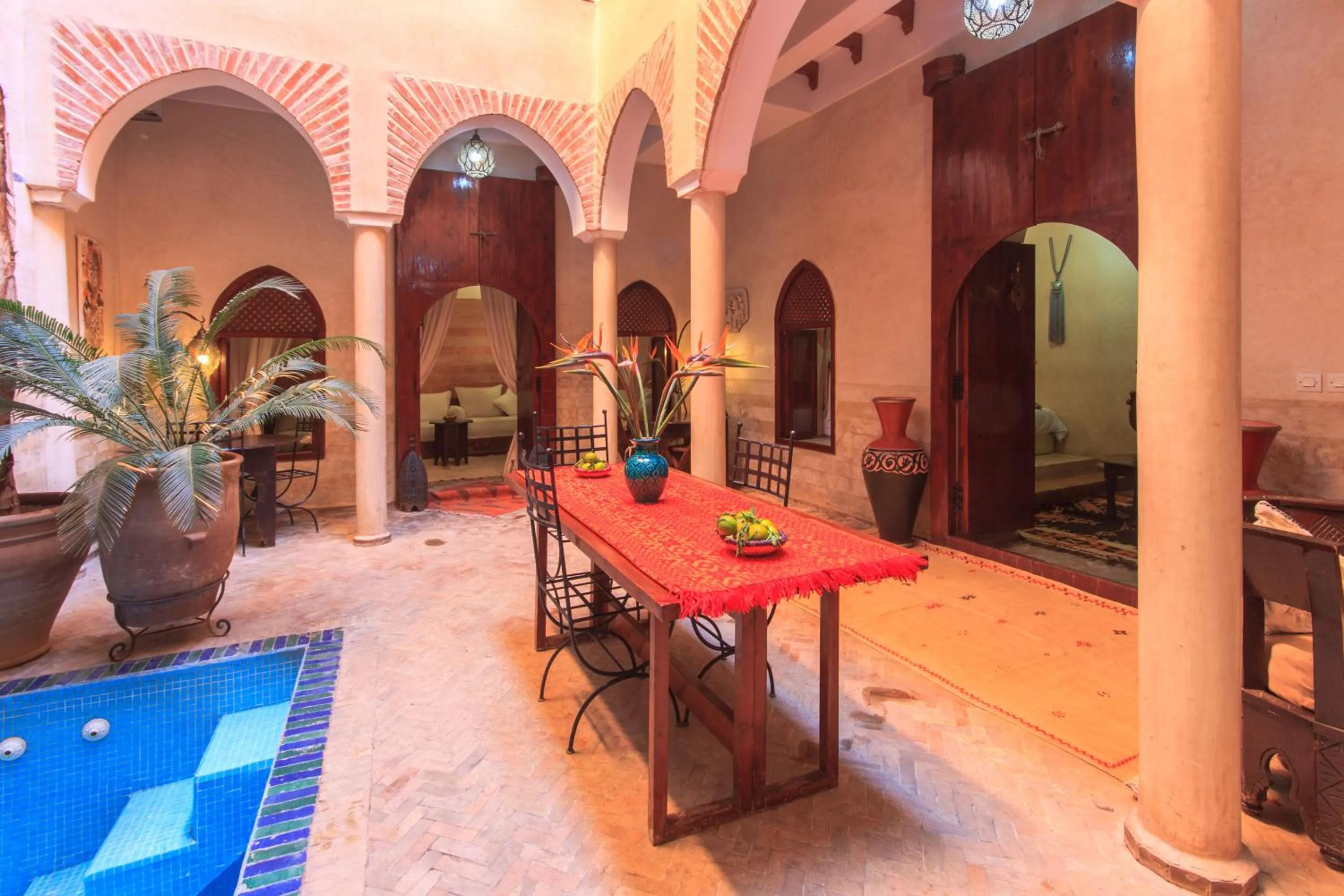 Patio in Riad Zen House