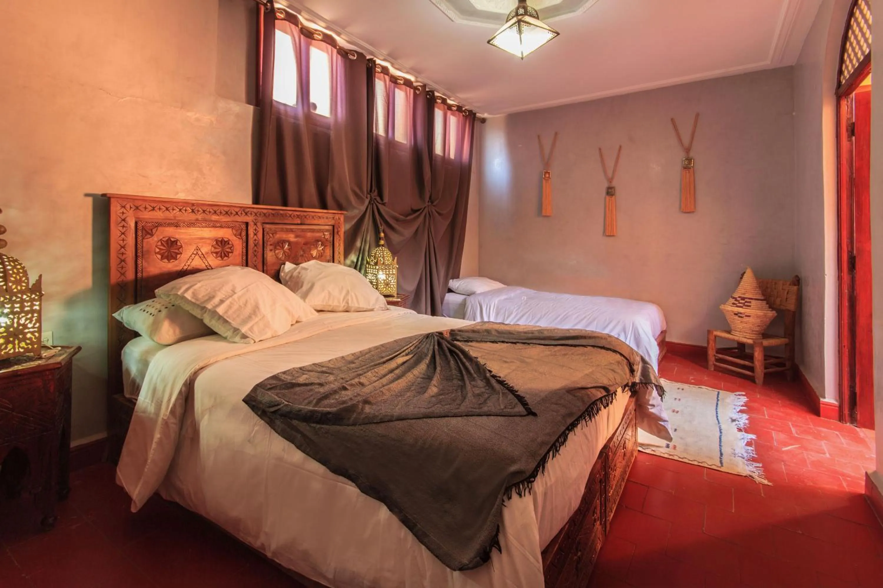 Photo of the whole room, Bed in Riad Zen House