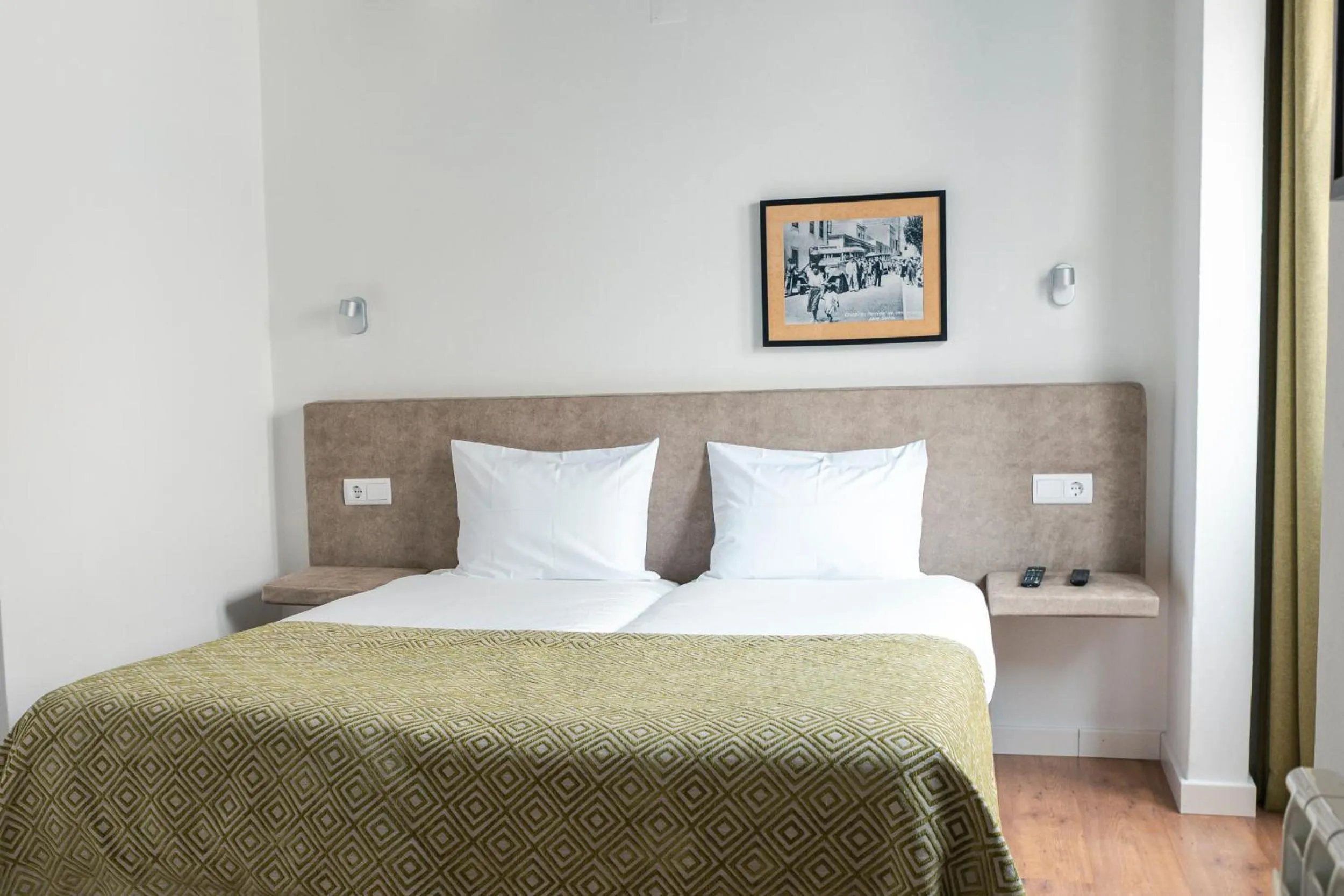 Bedroom, Bed in Casa das Aguarelas