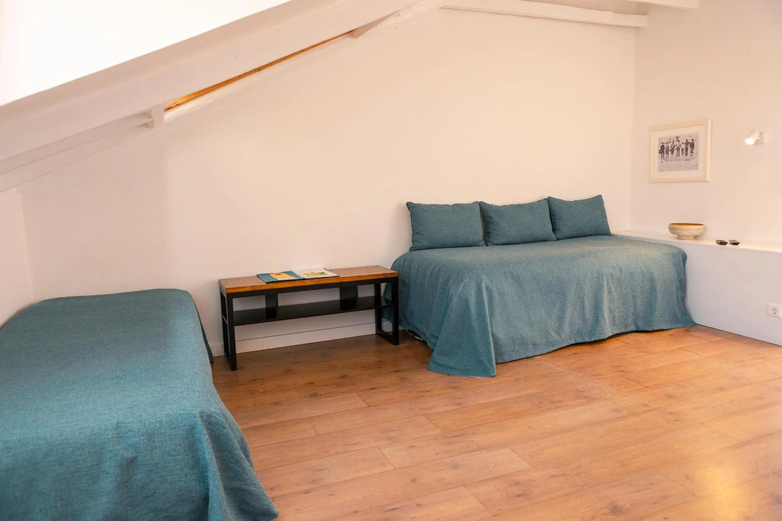 Bedroom, Bed in Casa das Aguarelas