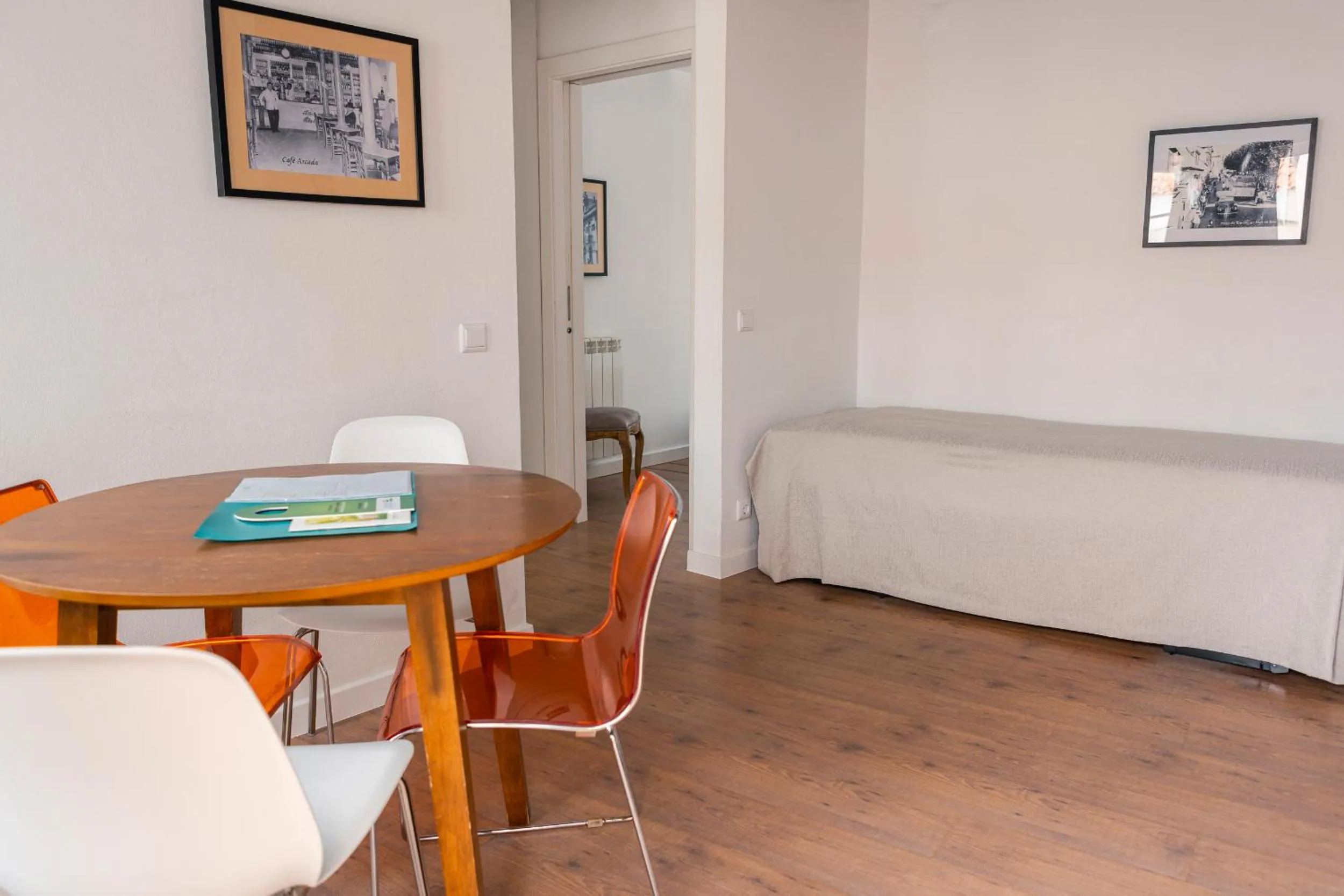 Seating area in Casa das Aguarelas