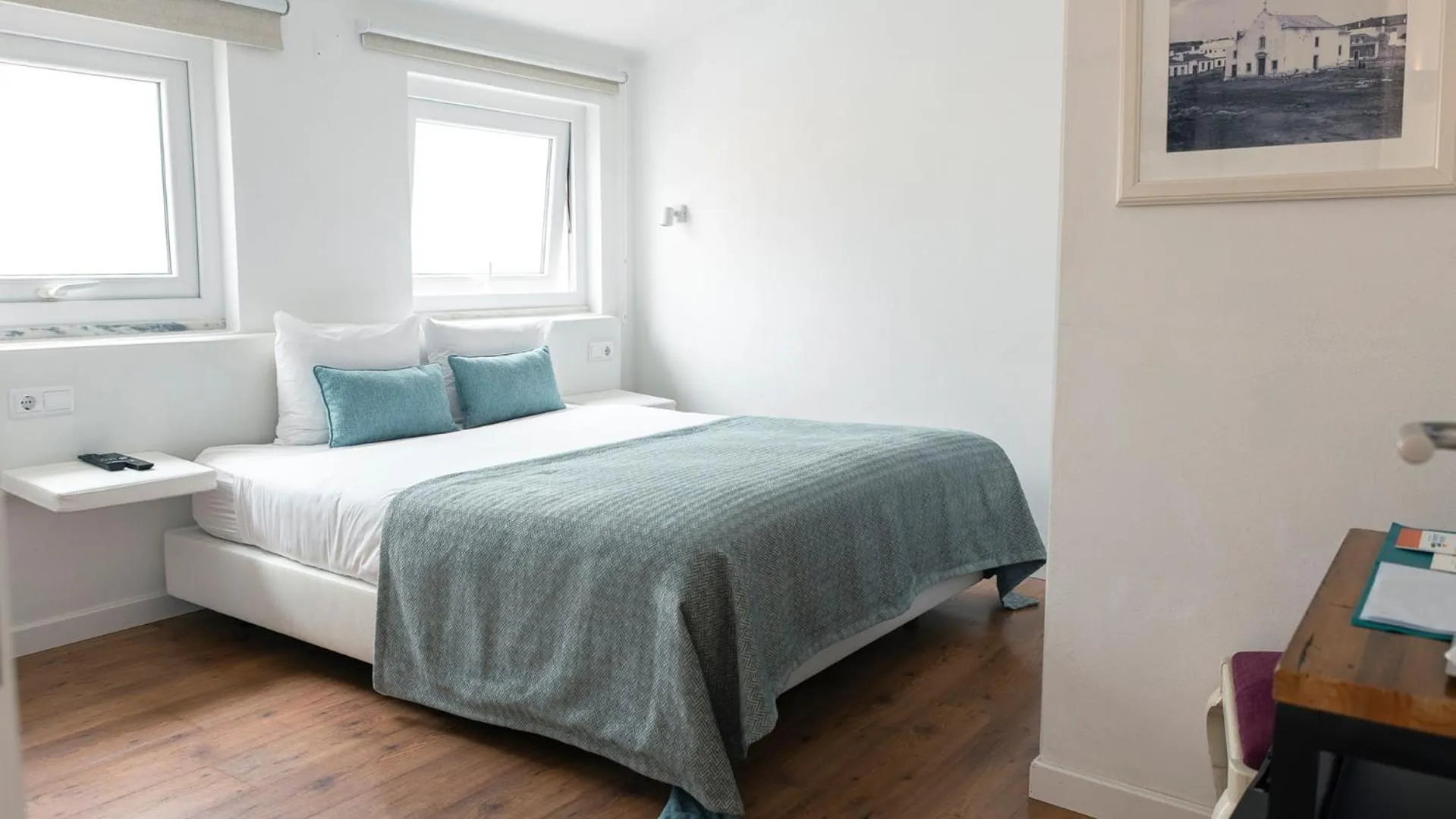 Sea view, Bed in Casa das Aguarelas