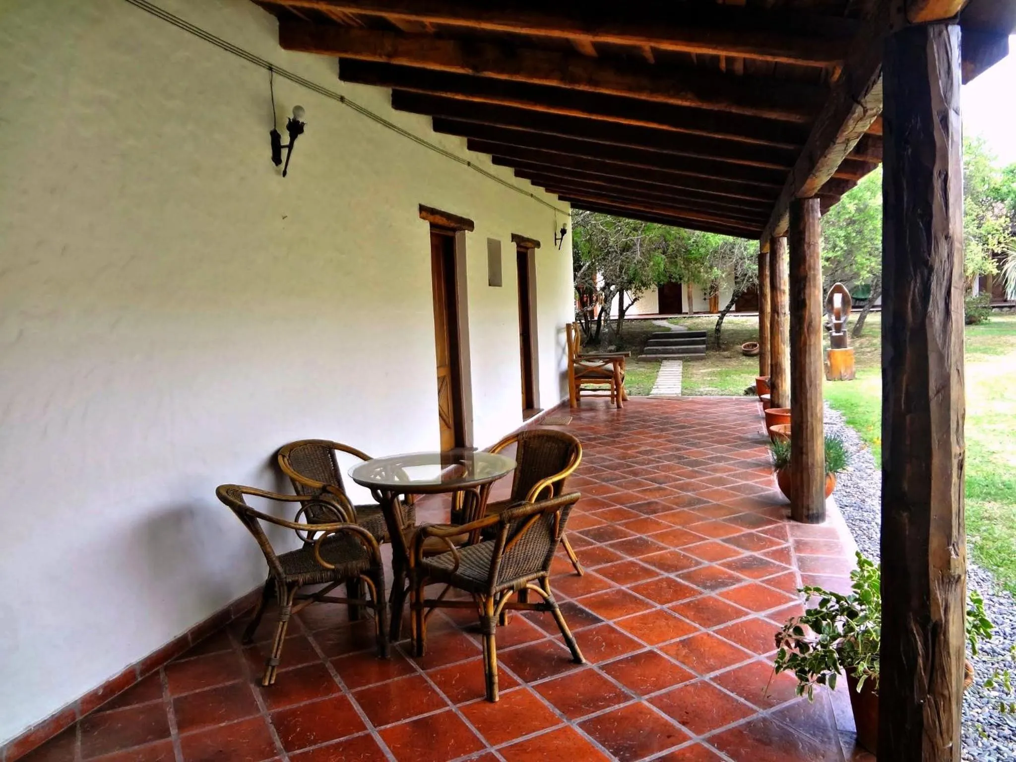 Area and facilities in Hosteria La Caldera