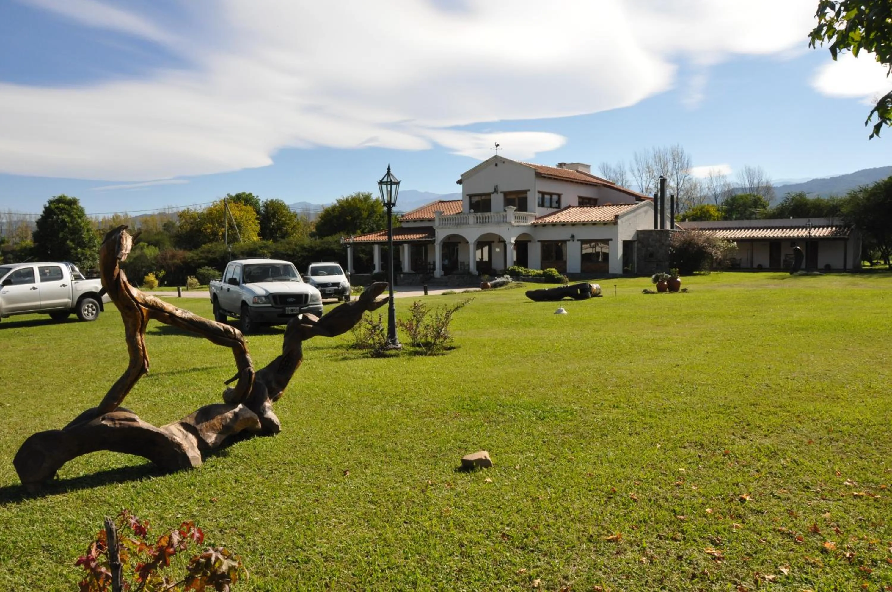 Facade/entrance in Hosteria La Caldera