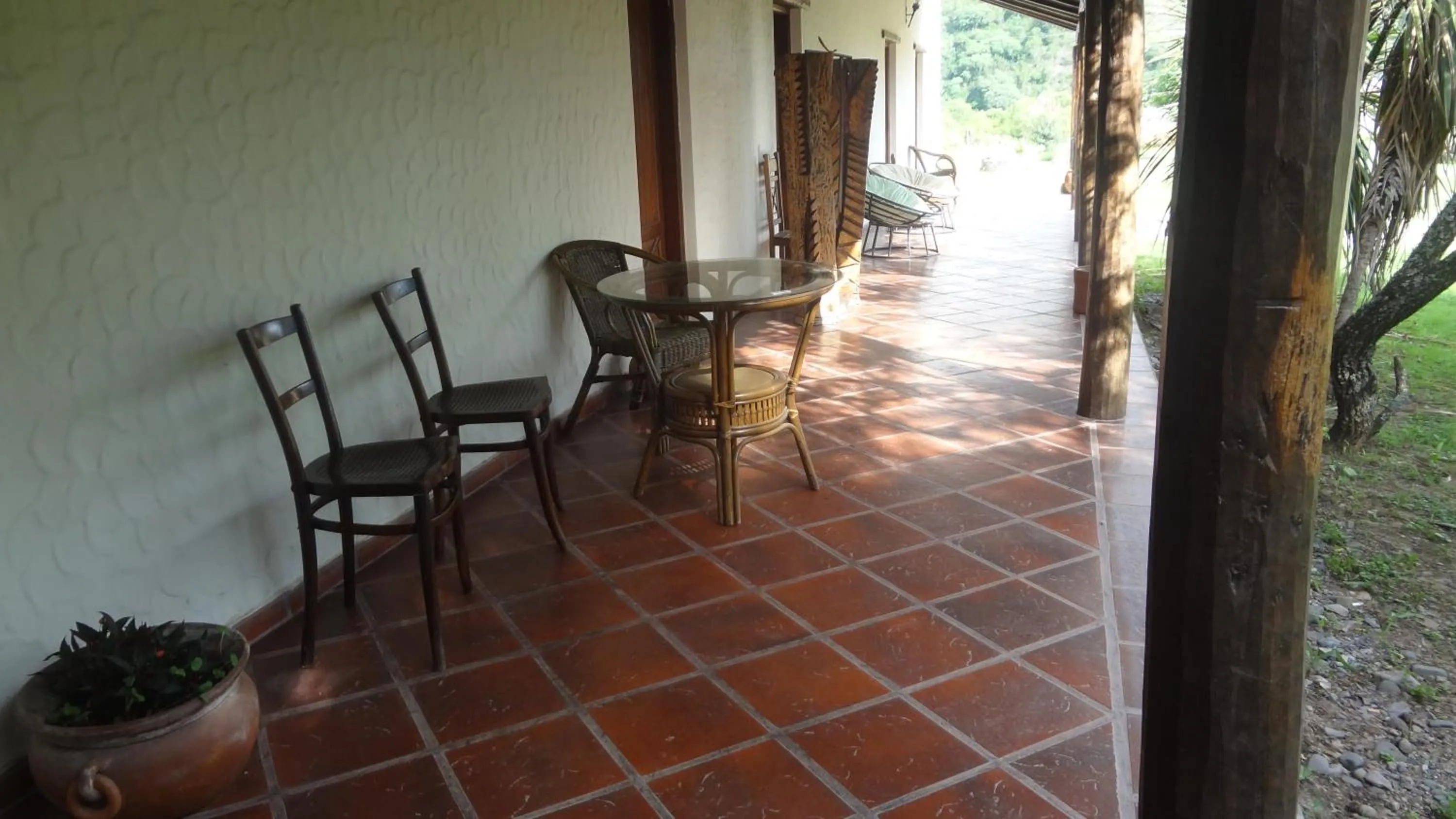Area and facilities in Hosteria La Caldera