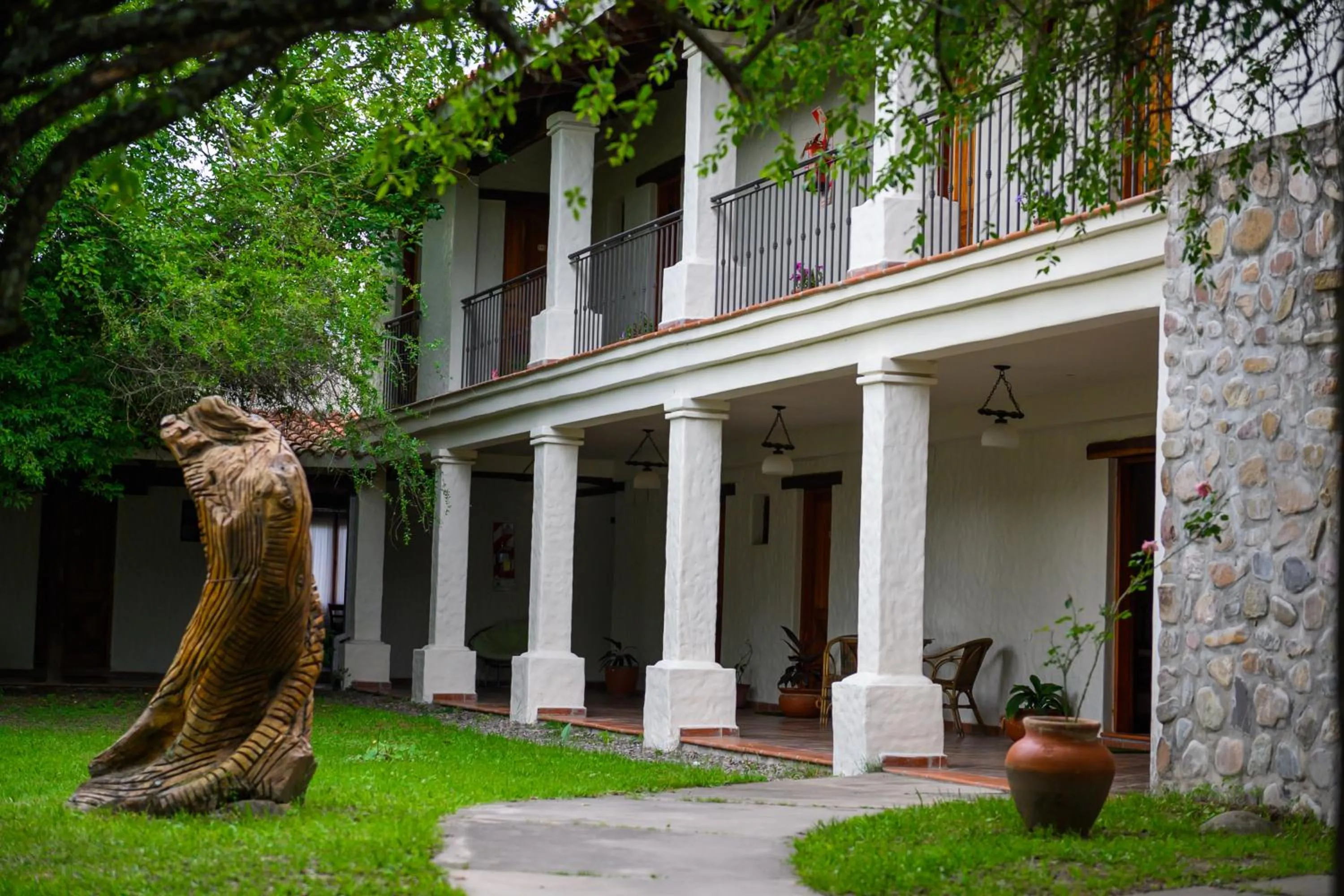 Property building in Hosteria La Caldera