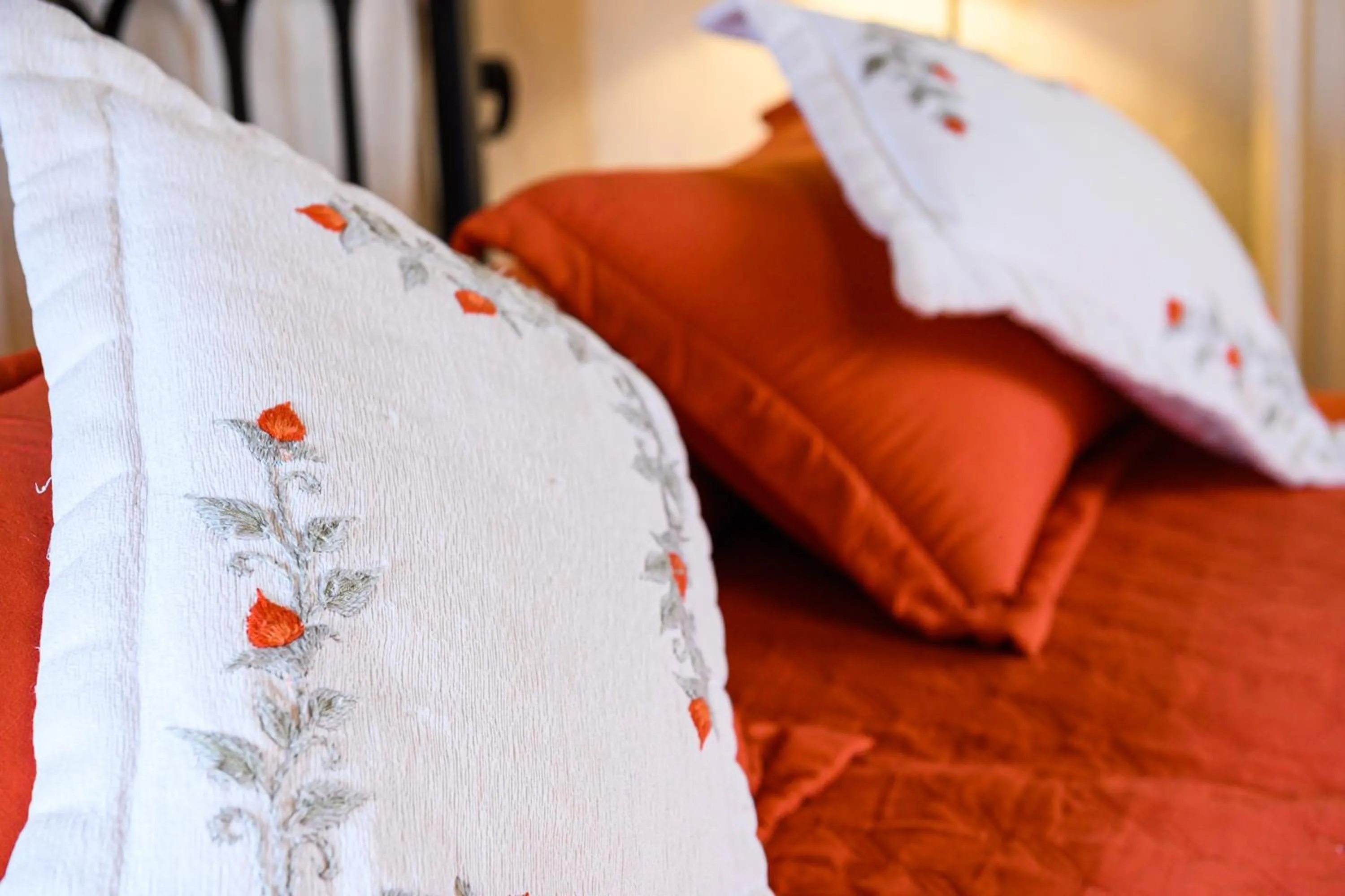 Bed in Hosteria La Caldera