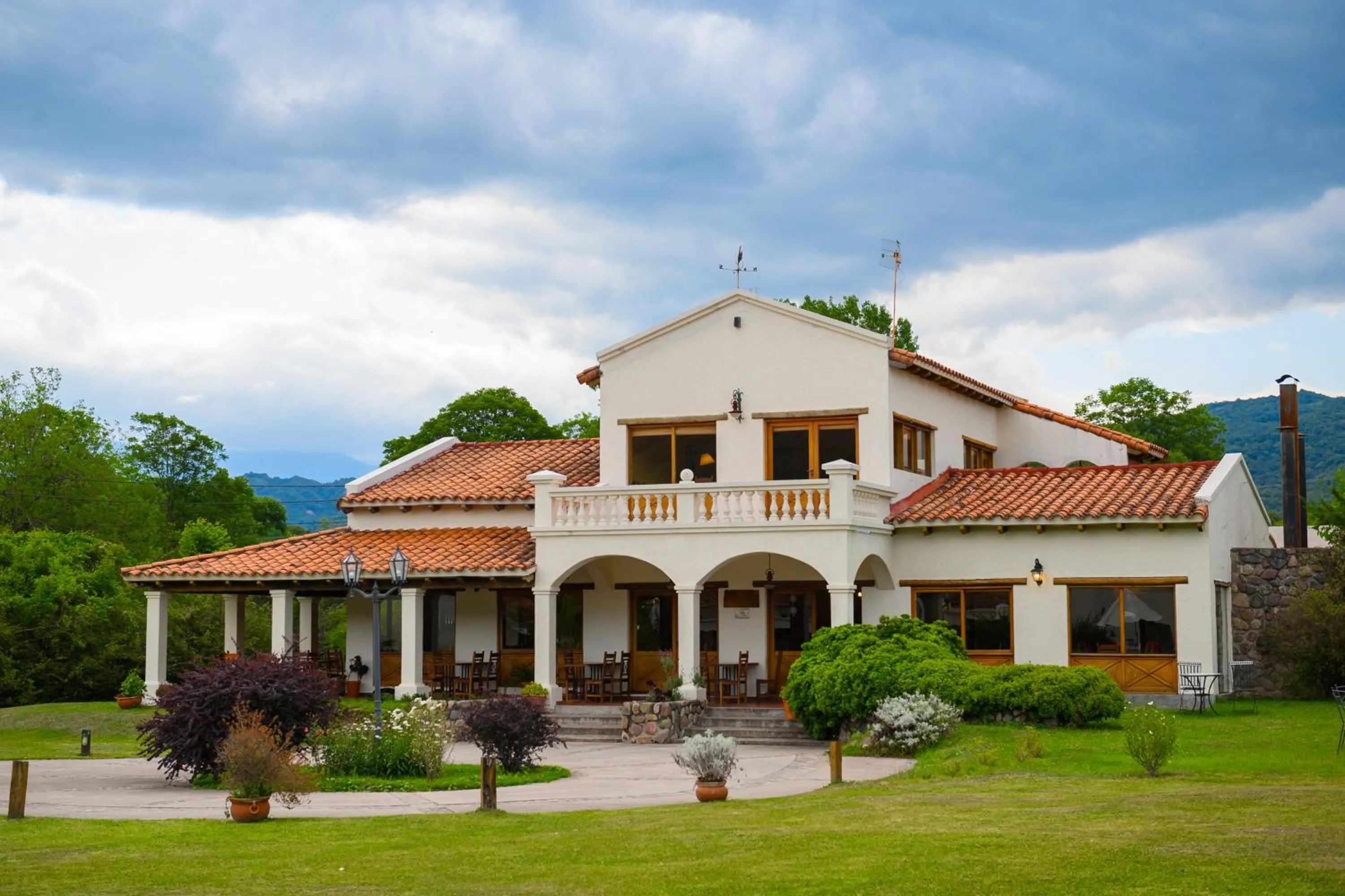Property building in Hosteria La Caldera