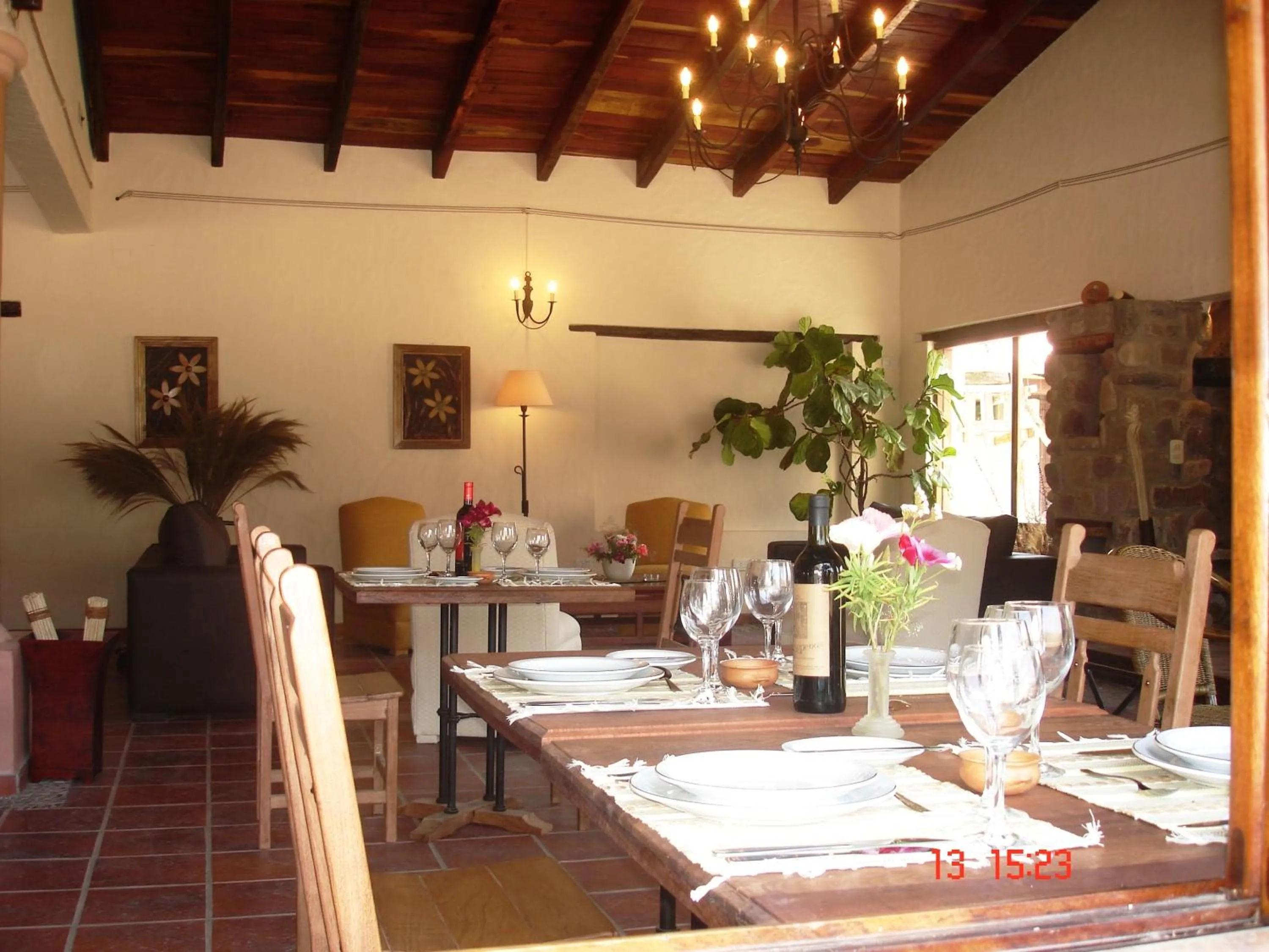 Food and drinks in Hosteria La Caldera