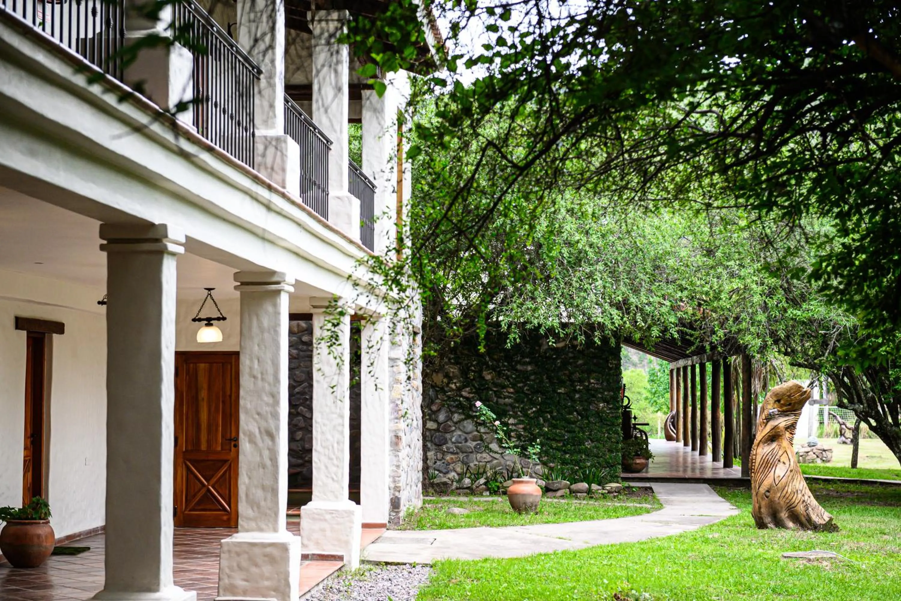 Property building in Hosteria La Caldera