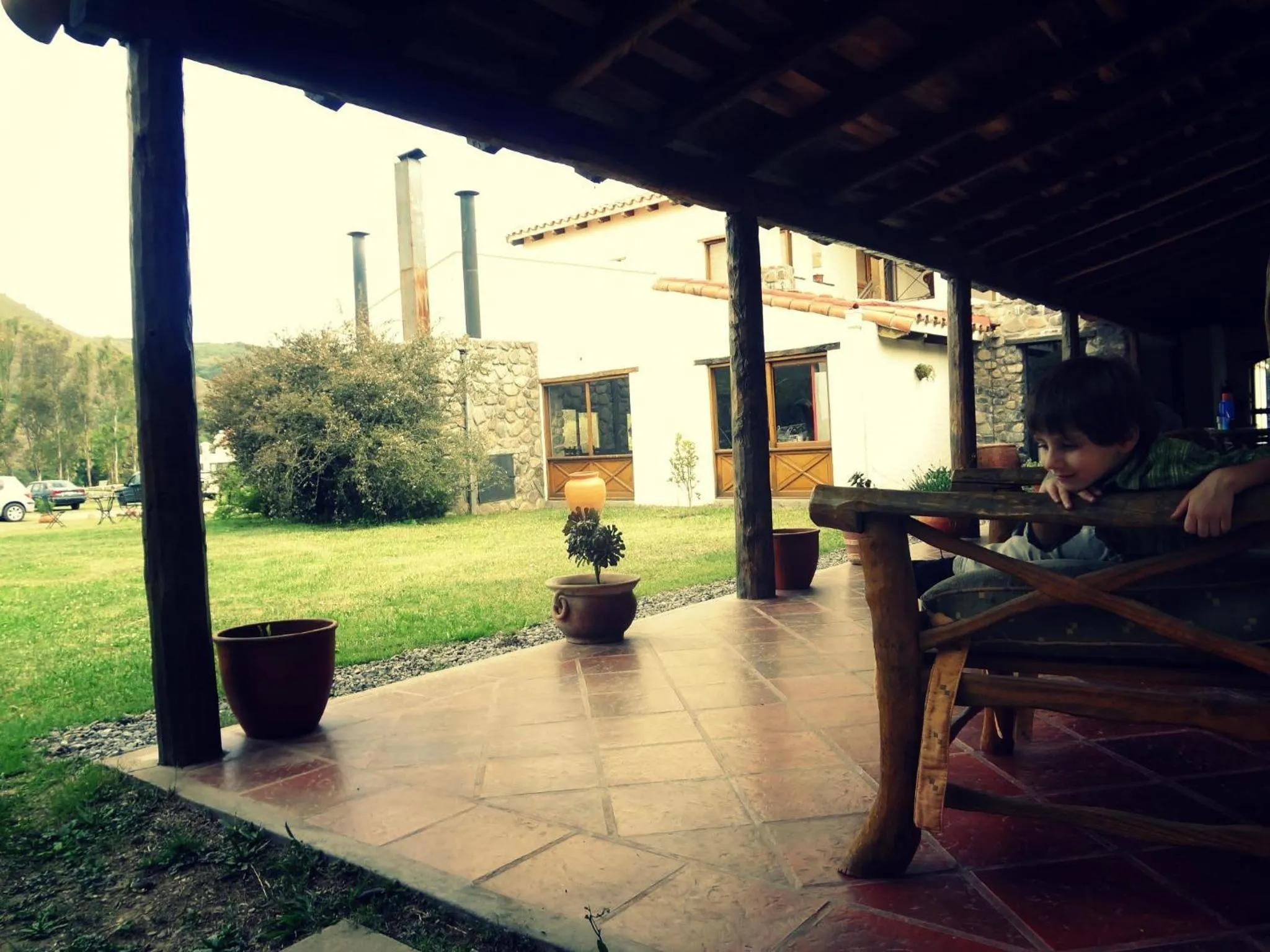 Area and facilities in Hosteria La Caldera