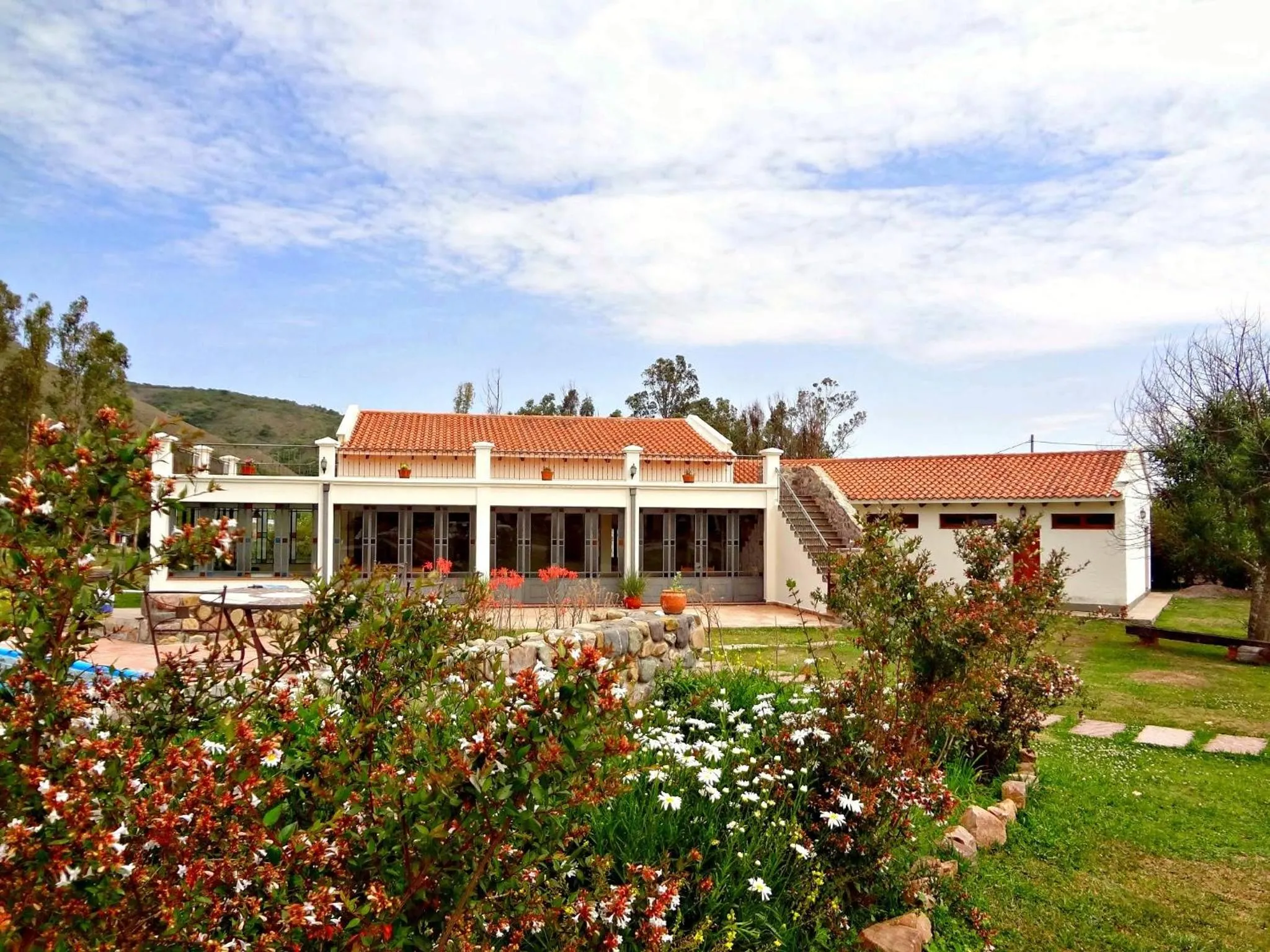 Balcony/Terrace in Hosteria La Caldera
