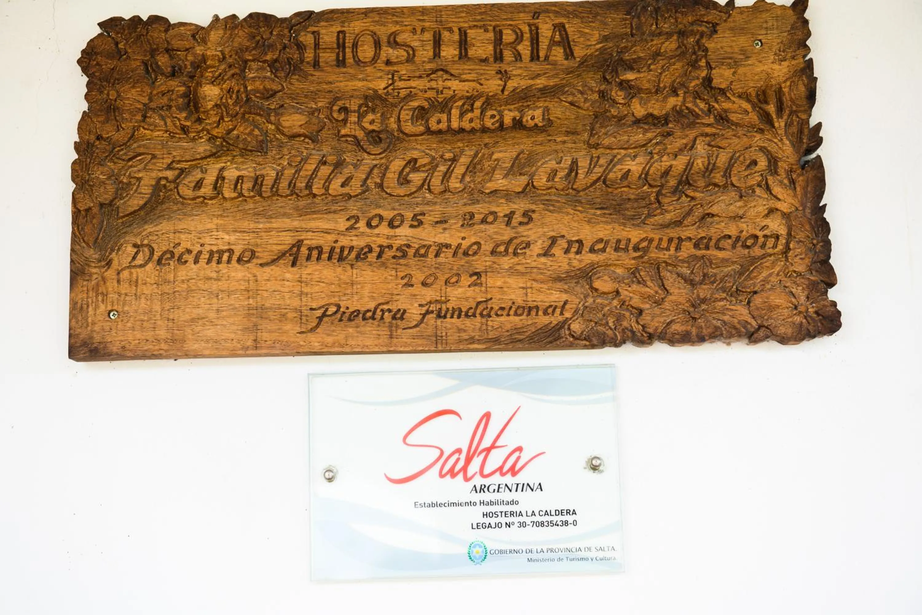 Facade/entrance in Hosteria La Caldera