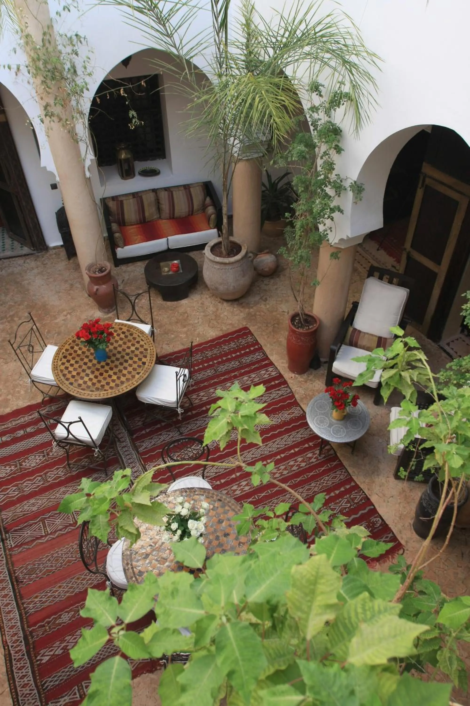 Patio in Riad Mur Akush