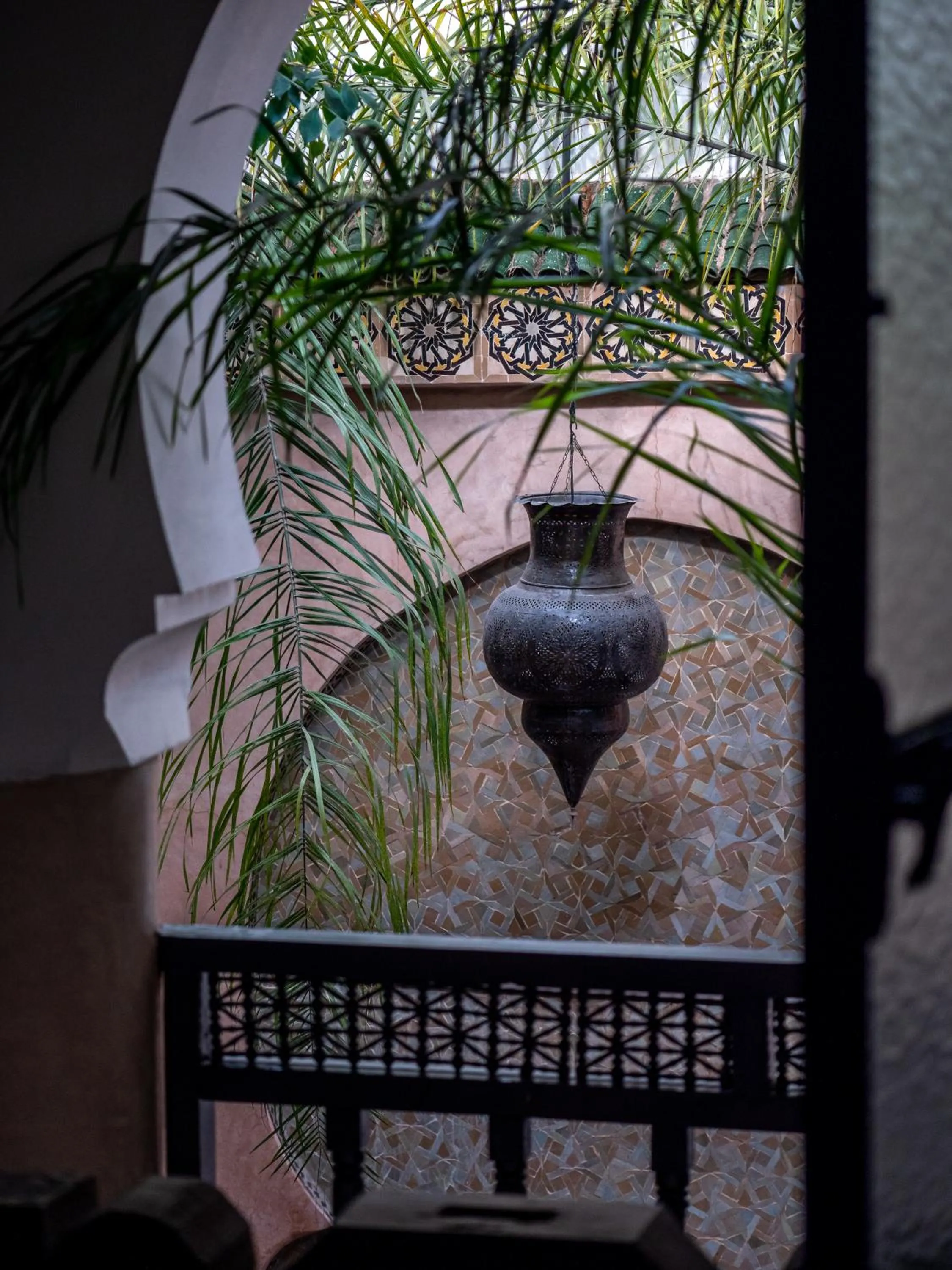 Decorative detail in Riad Mur Akush