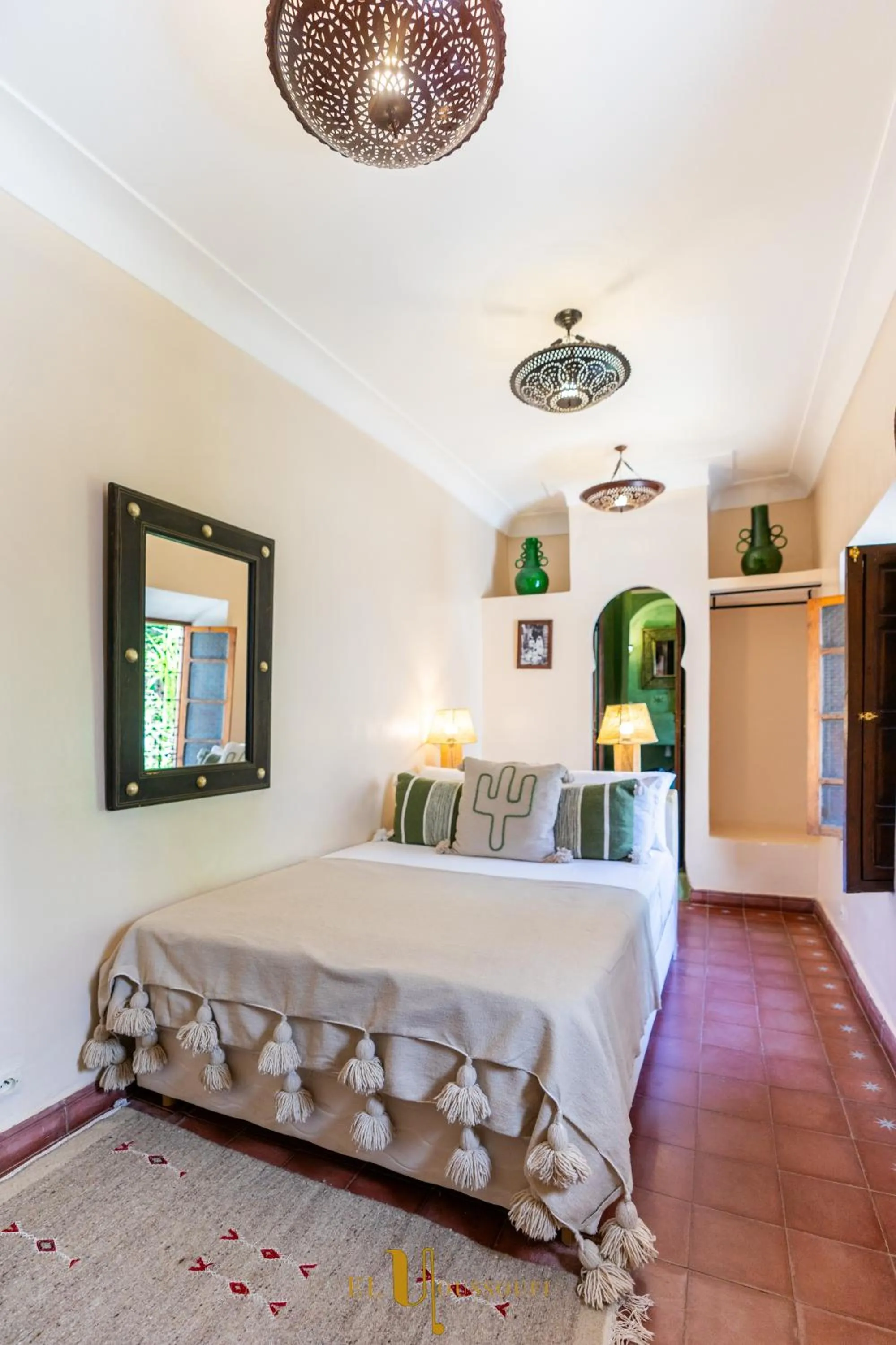 Bedroom, Bed in Riad El Youssoufi