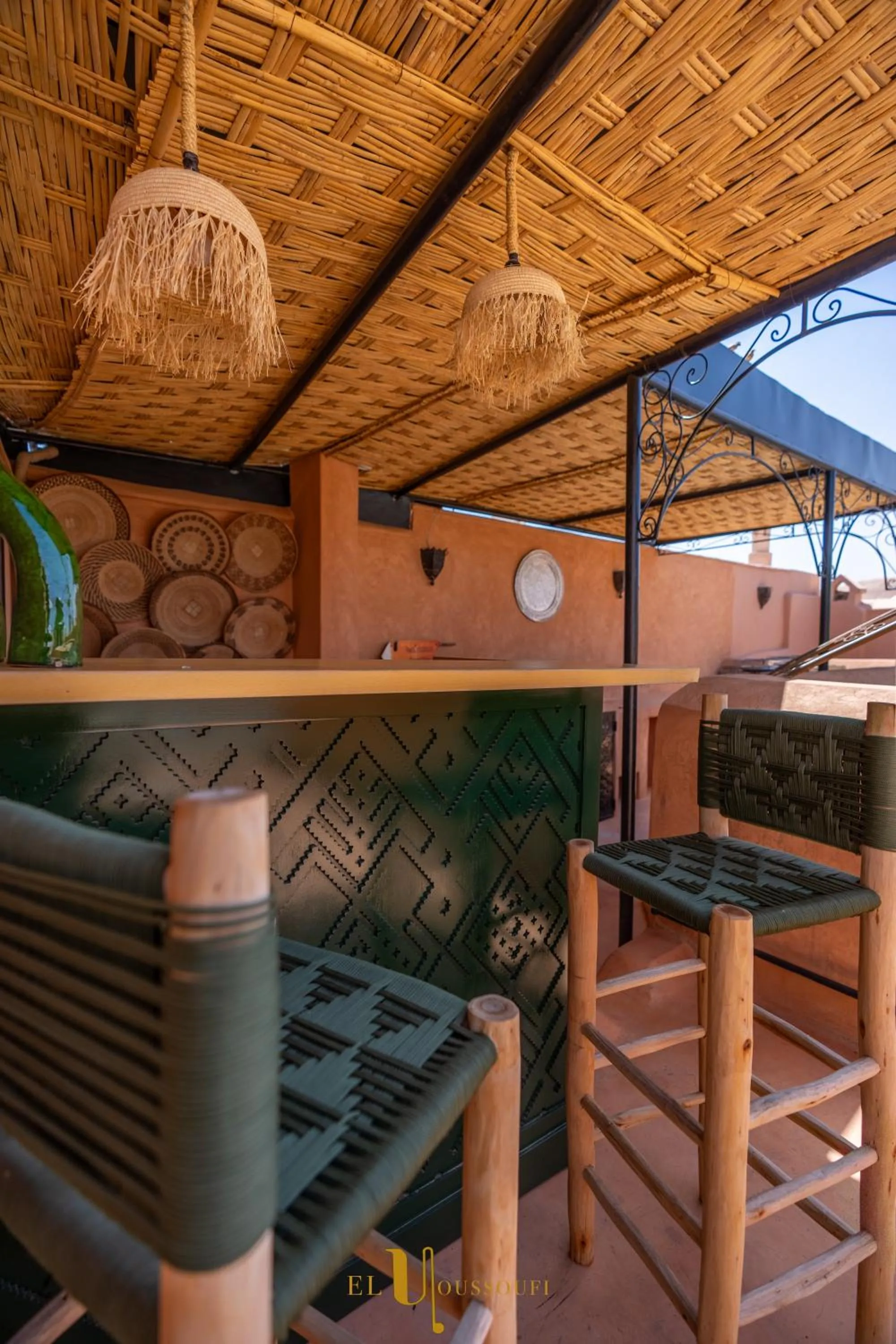 Balcony/Terrace in Riad El Youssoufi
