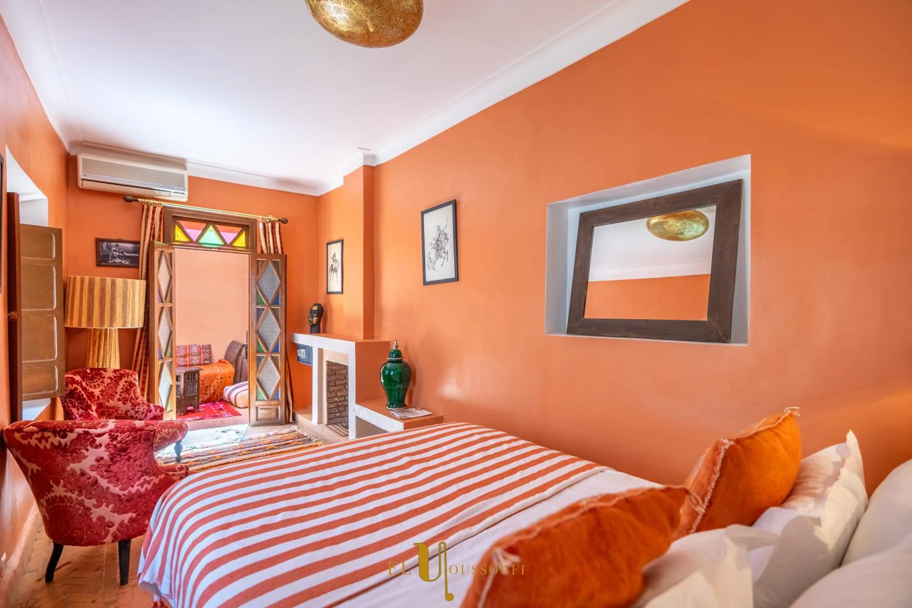 Bedroom, Bed in Riad El Youssoufi