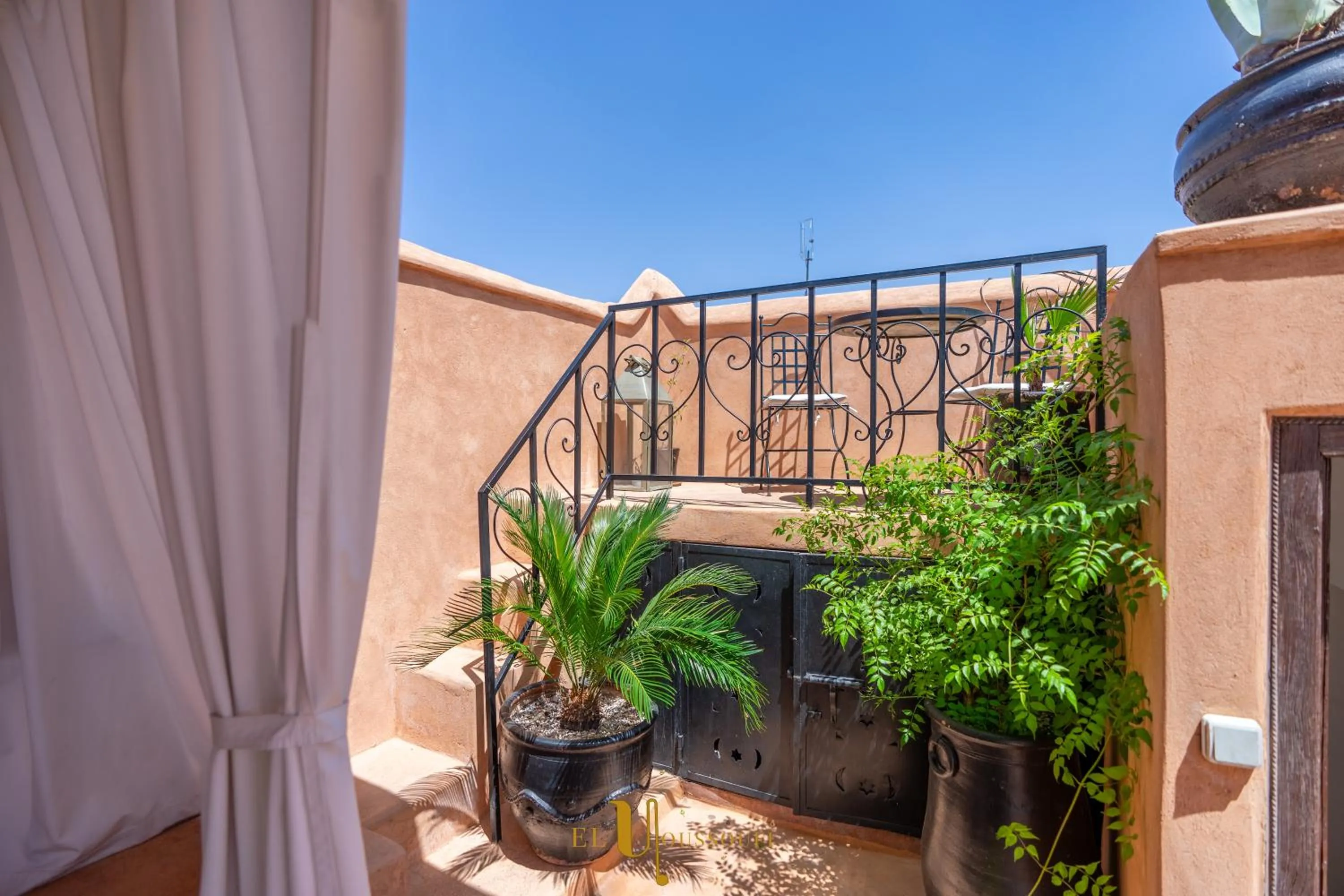 Balcony/Terrace in Riad El Youssoufi