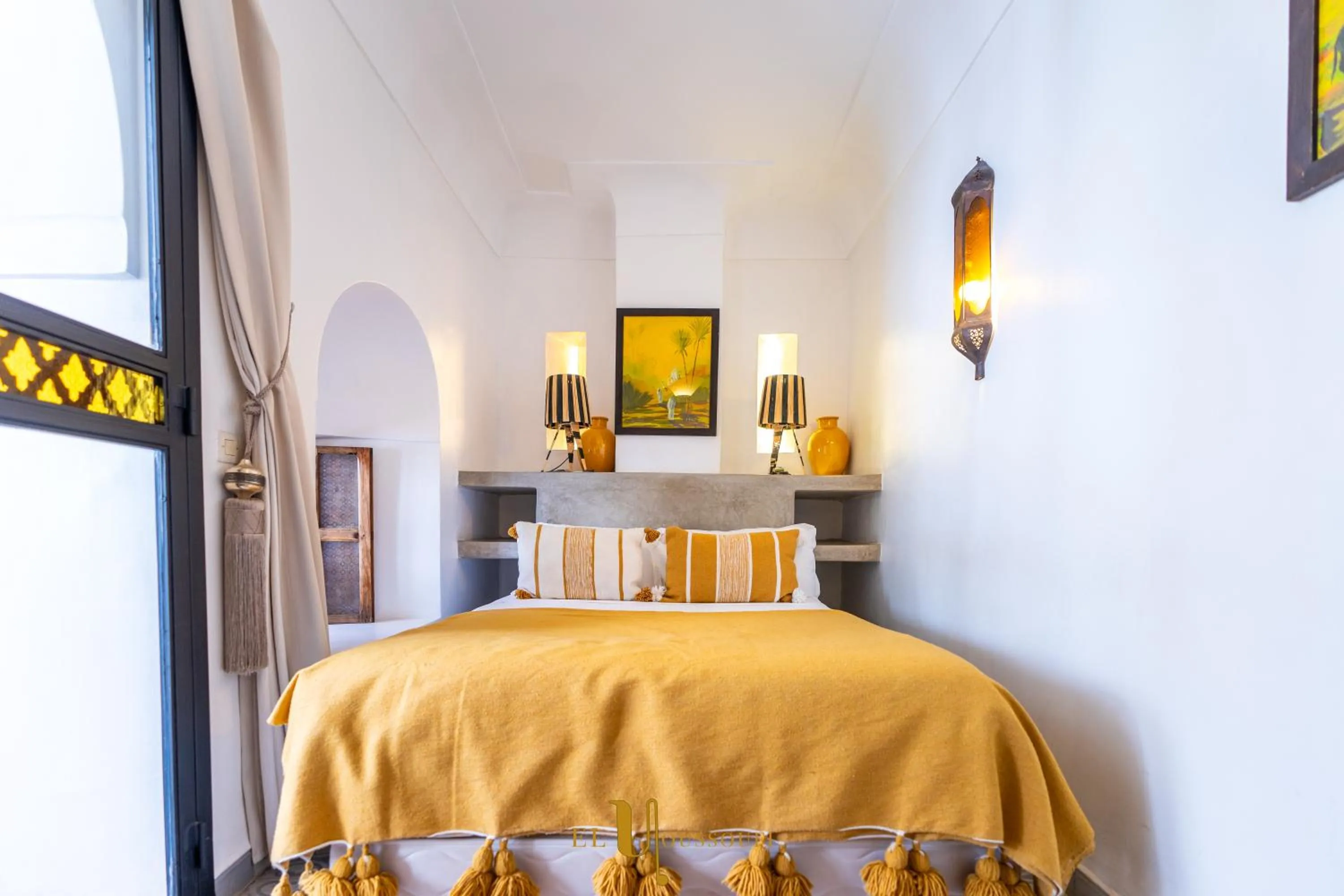 Bedroom, Bed in Riad El Youssoufi