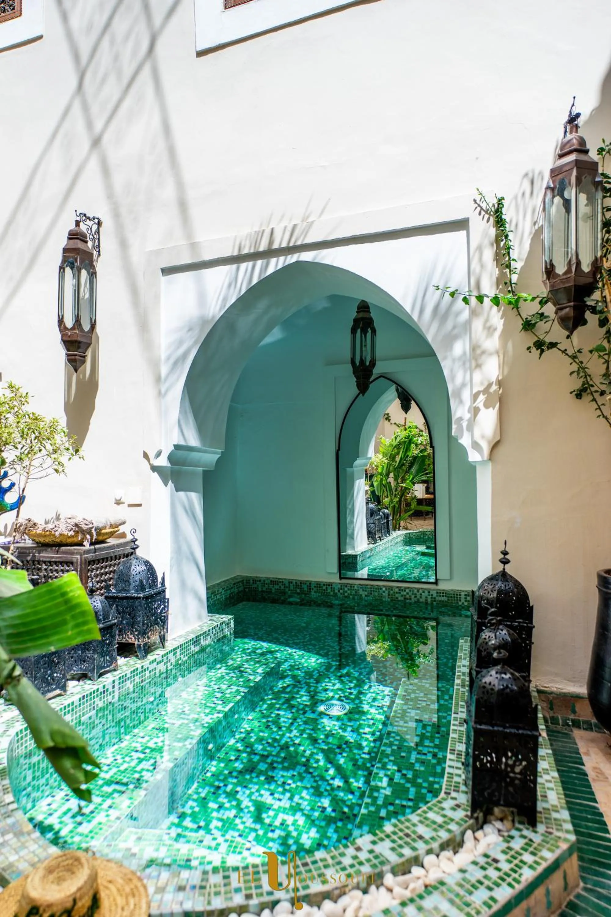 Garden in Riad El Youssoufi