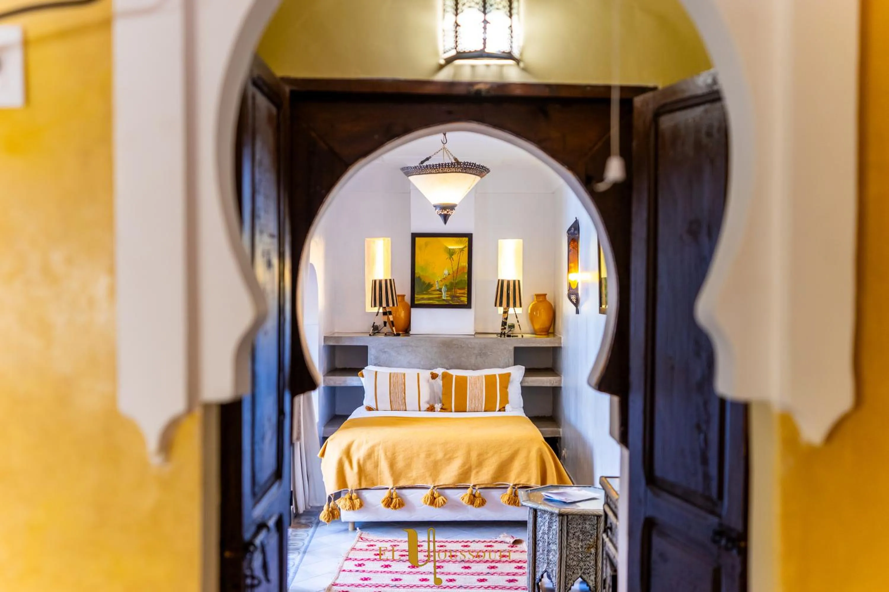 Bedroom, Bed in Riad El Youssoufi