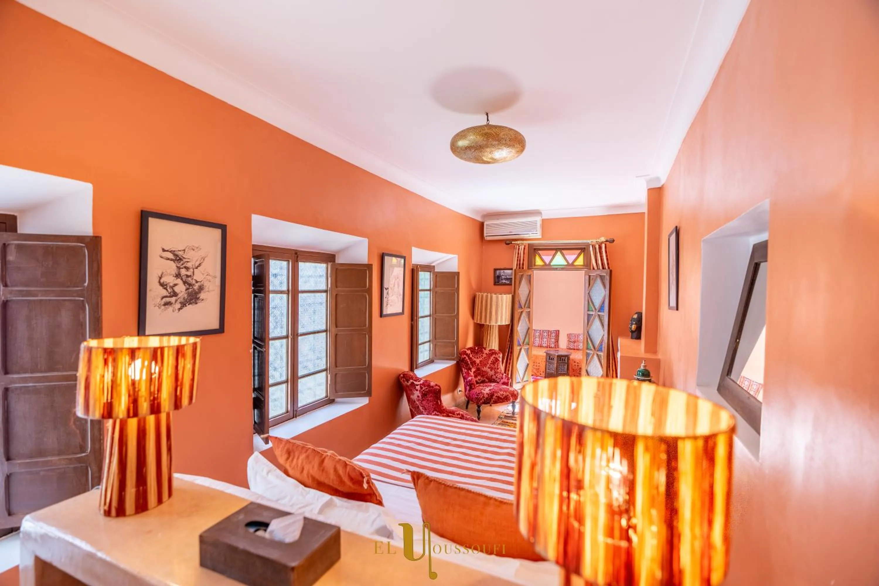 Bedroom, Bed in Riad El Youssoufi