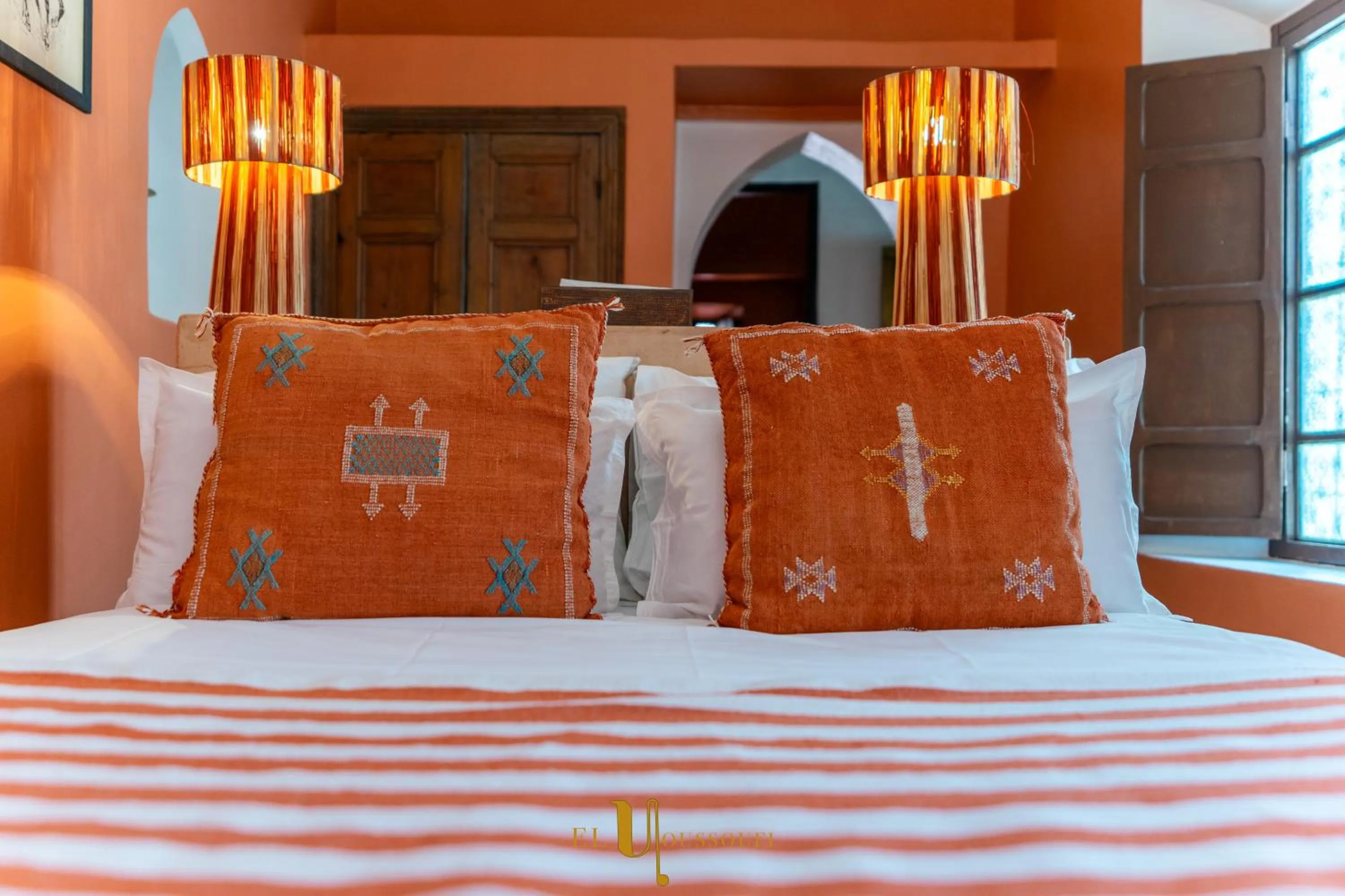 Bed in Riad El Youssoufi