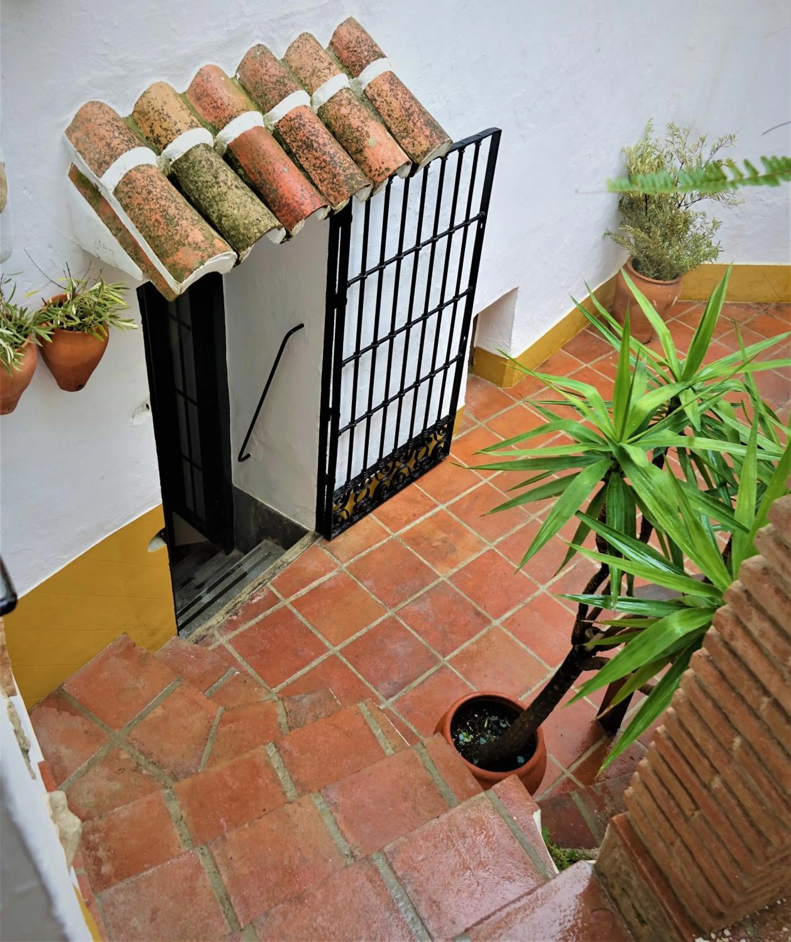 Patio in Mesón La Hospedería
