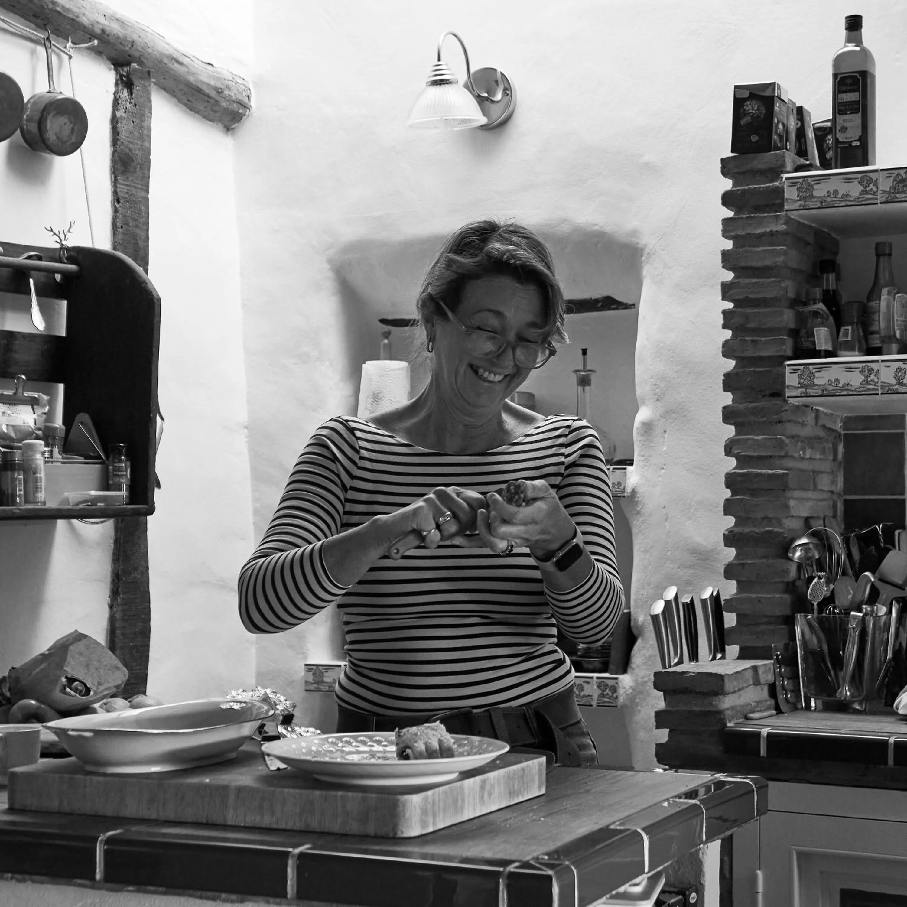 Food and drinks in Mesón La Hospedería